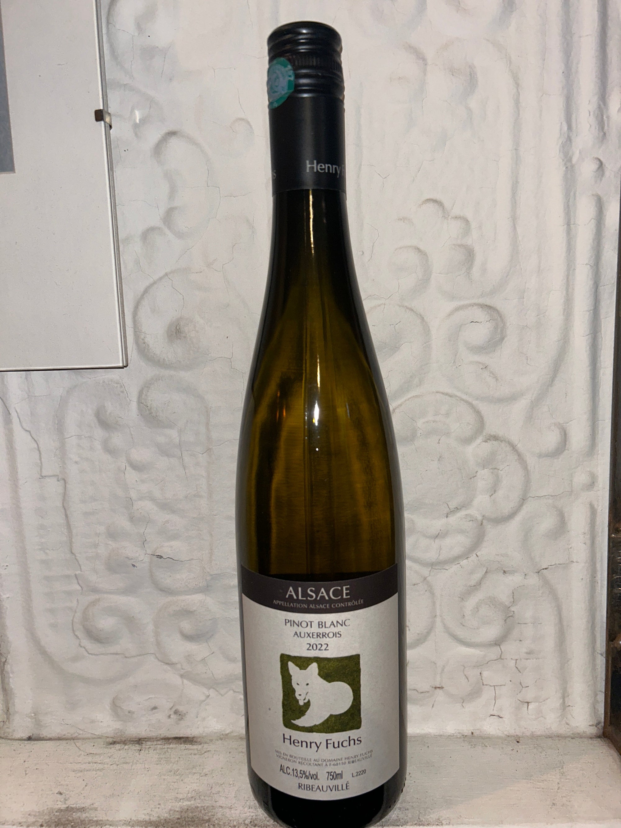 Pinot Blanc, Auxerrois, Henry Fuchs 2022 (Alsace, France)-Wine-Bibber & Bell