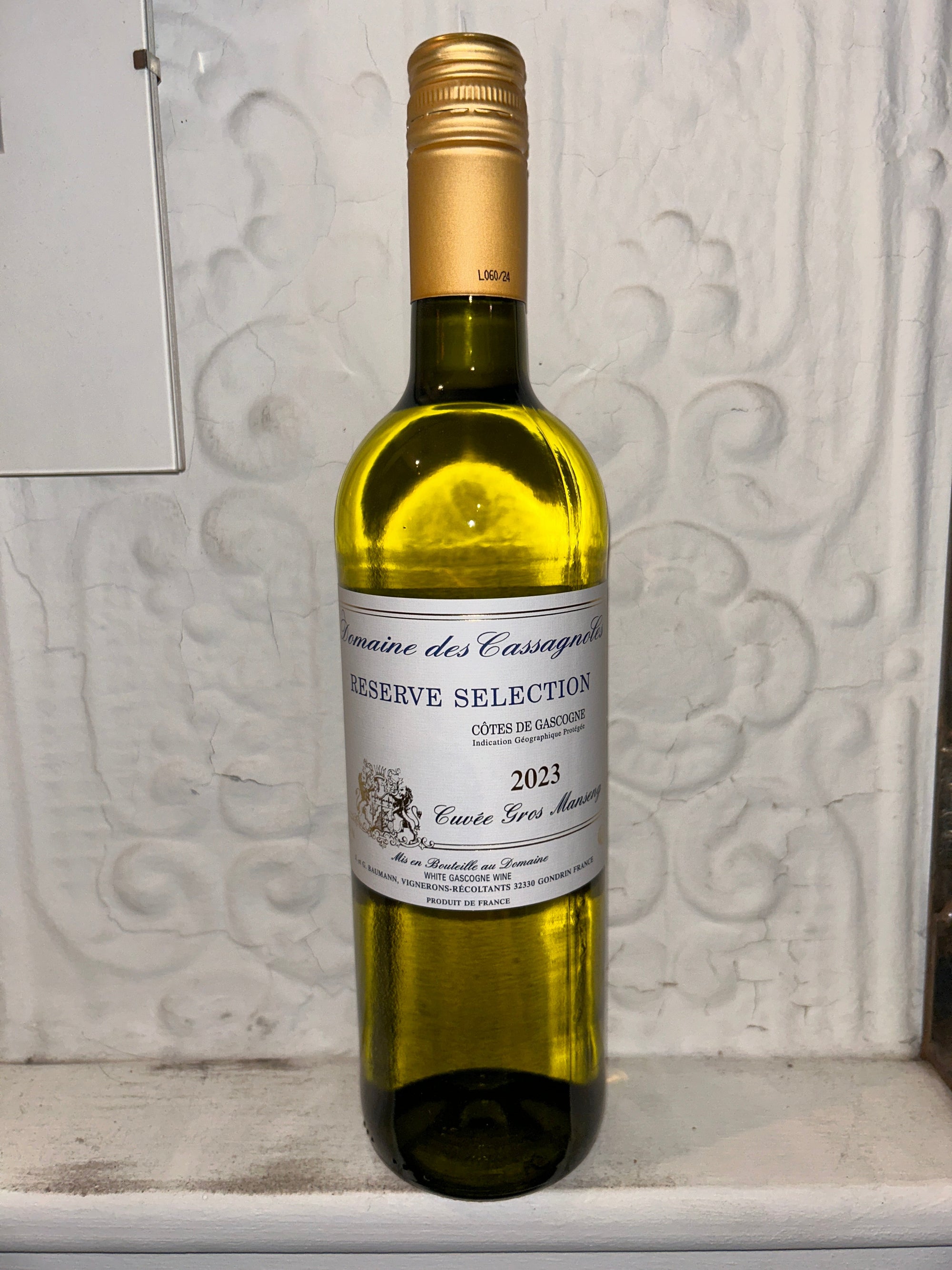 Reserve Selection Cuvee Gros Manseng, Domaine des Cassagnoles 2023 (Cotes de Gascogne, France)-Wine-Bibber & Bell