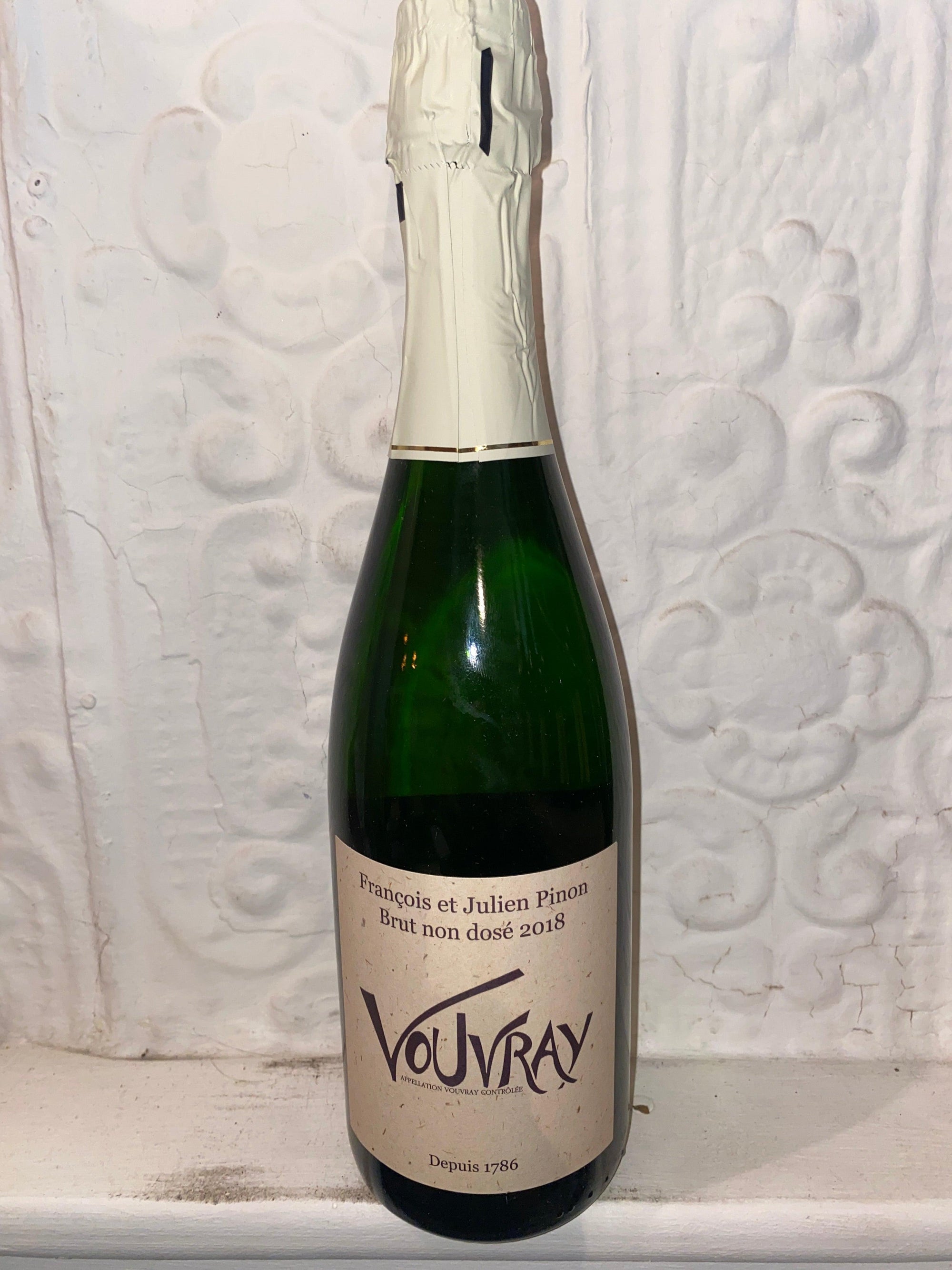 Vouvray Brut Non Dose, Pinon 2018 (Loire, France)-Wine-Bibber & Bell