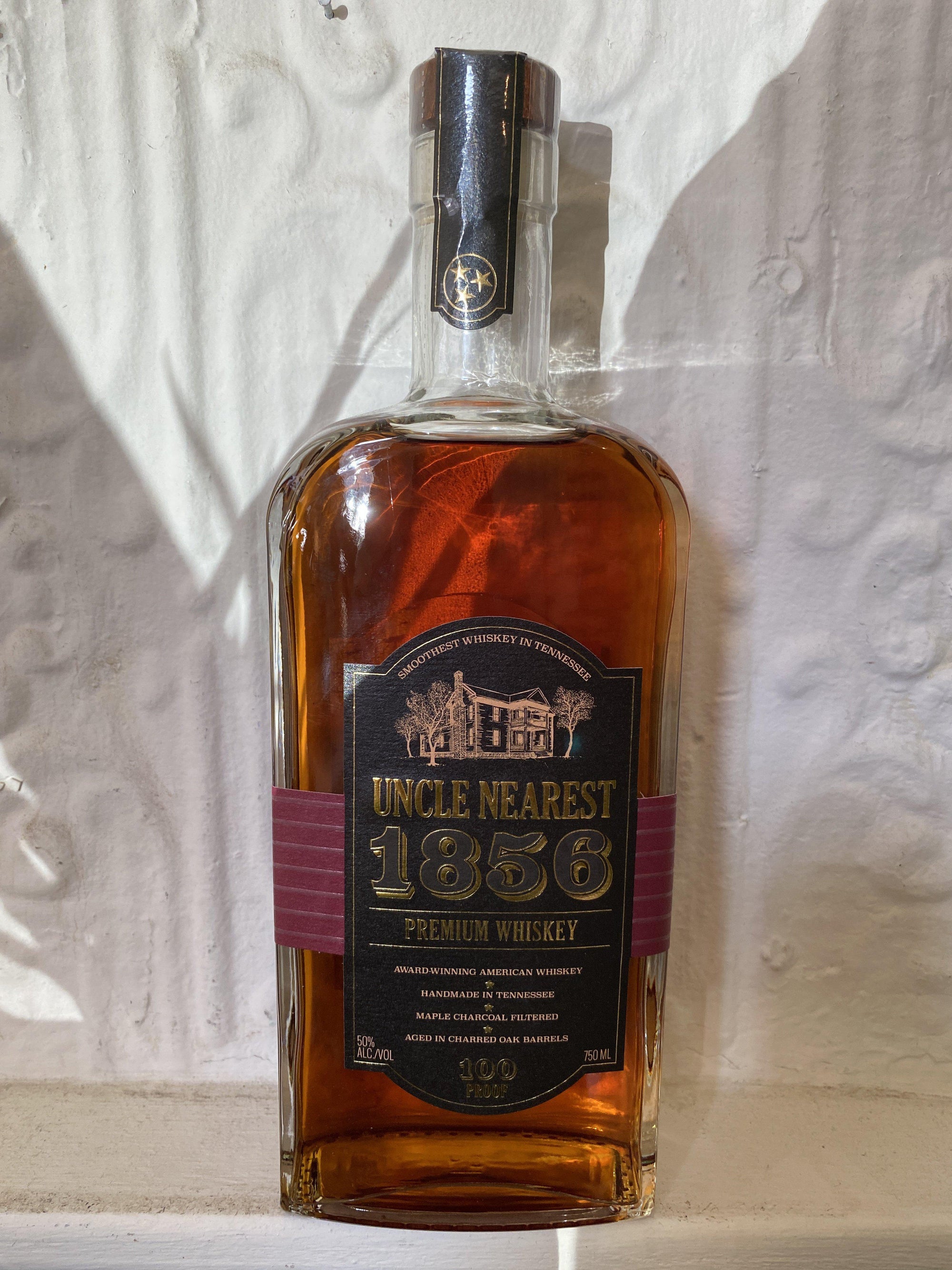 1856 Premium Tennessee Whiskey, Uncle Nearest (Tennessee, United States)-Spirits-Bibber & Bell