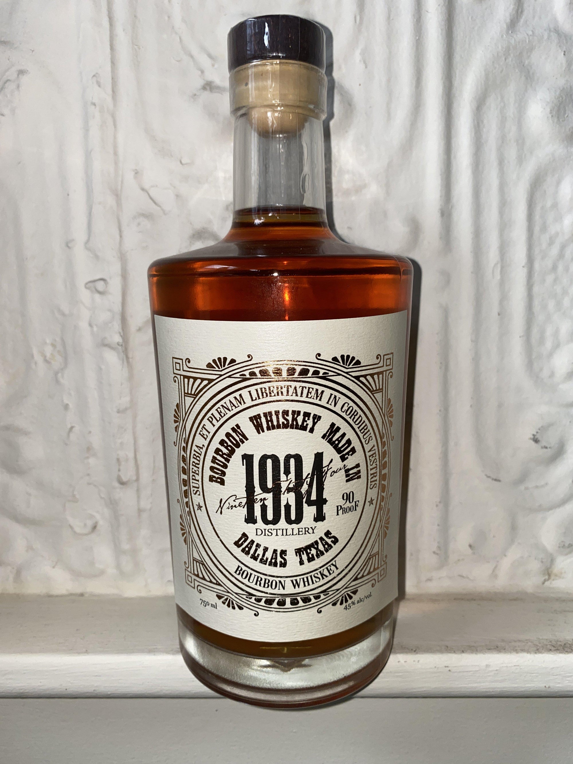 1934 Straight Bourbon Whiskey-Spirits-Bibber & Bell