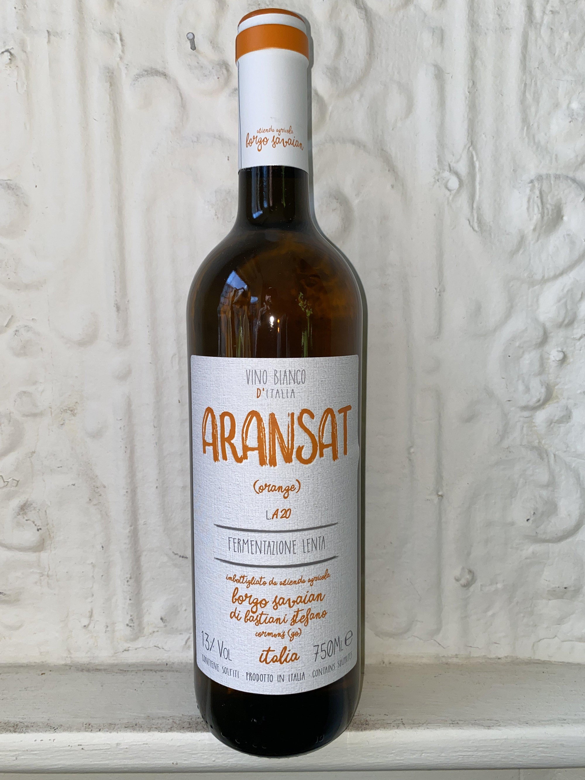 Aransat Orange, Borgo Savaian di Bastiani Stefano 2020 (Friuli, Italy)-Wine-Bibber & Bell