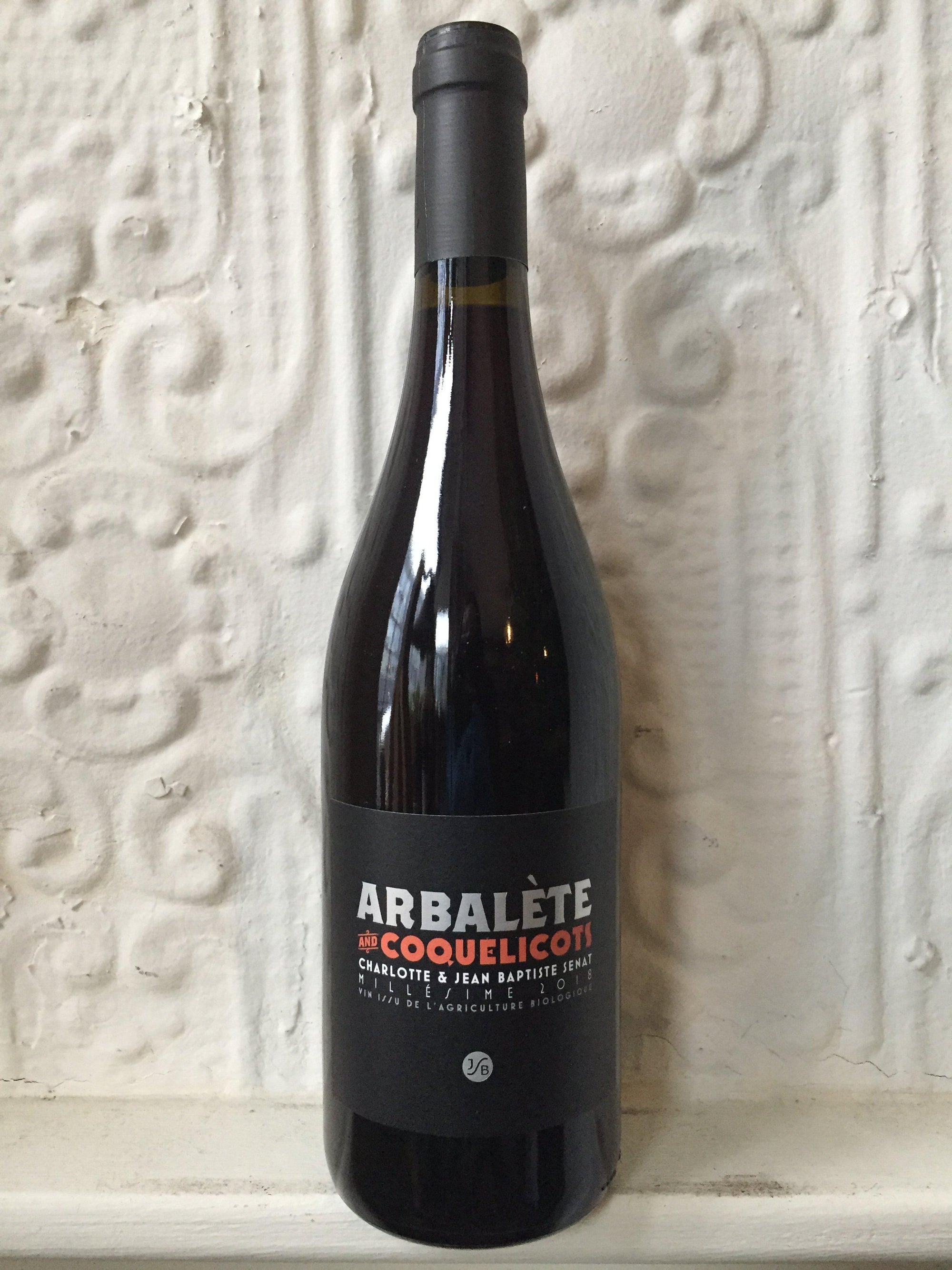 Arbalete and Coquelicots Rouge, Domaine Jean Bapiste Senat 2018 (Languedoc, France)-Wine-Bibber & Bell