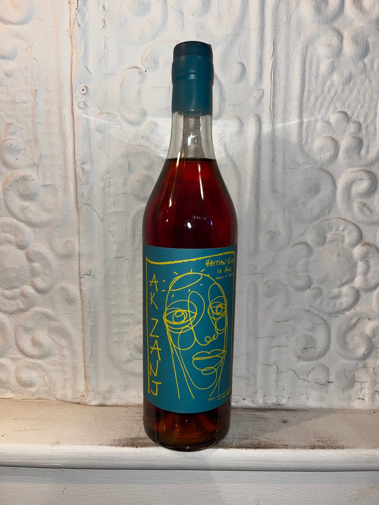 Ak Zanj 10 year Dark Rum (Haiti)-Liquor & Spirits-Bibber & Bell