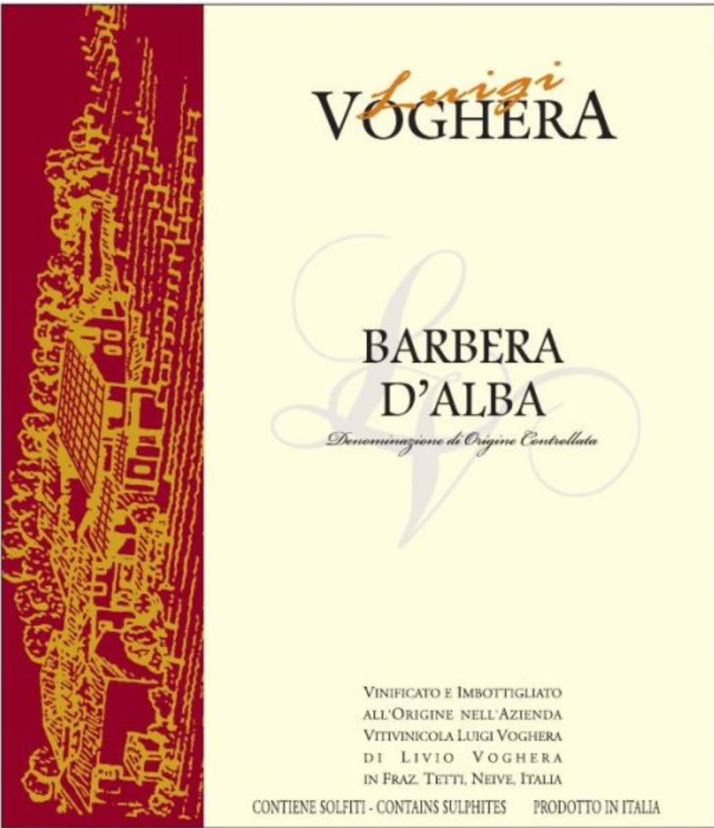 Barbera d'Alba, Luigi Voghera 2023 (Piedmont, Italy)-Wine-Bibber & Bell