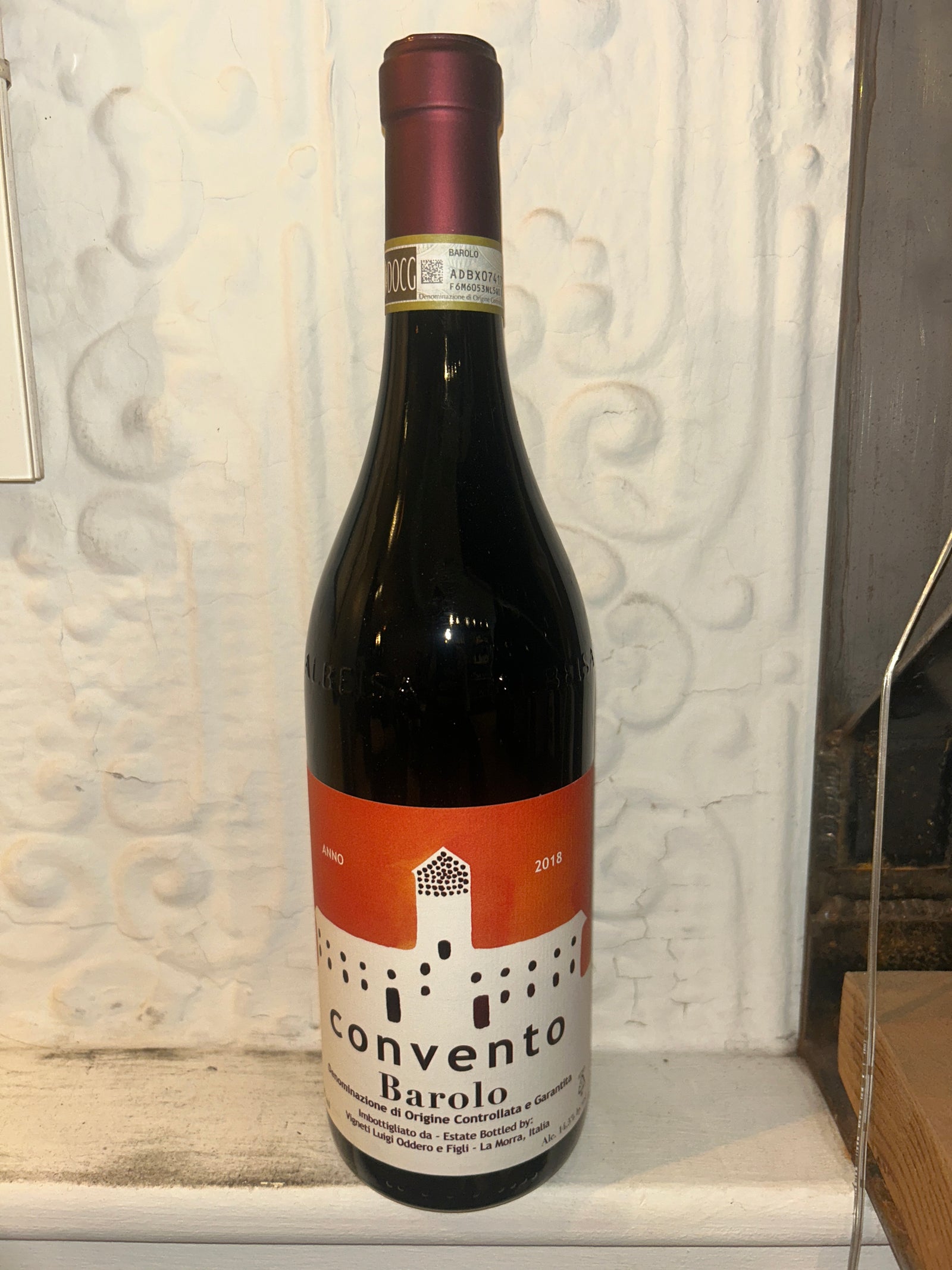 Barolo Convento, Luigi Oddero 2018 (Piedmont, Italy)-Wine-Bibber & Bell