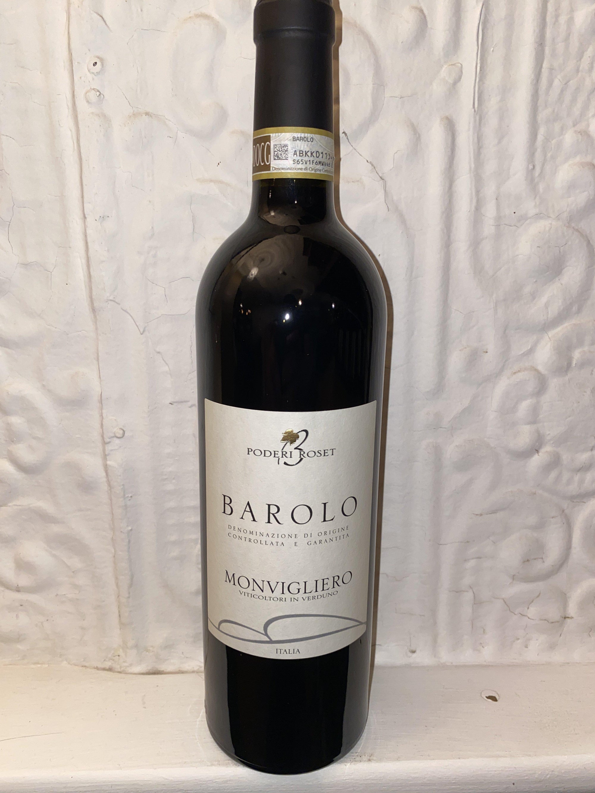 Barolo Monvigliero, Poderi Roset 2013 (Piedmont, Italy)-Bibber & Bell