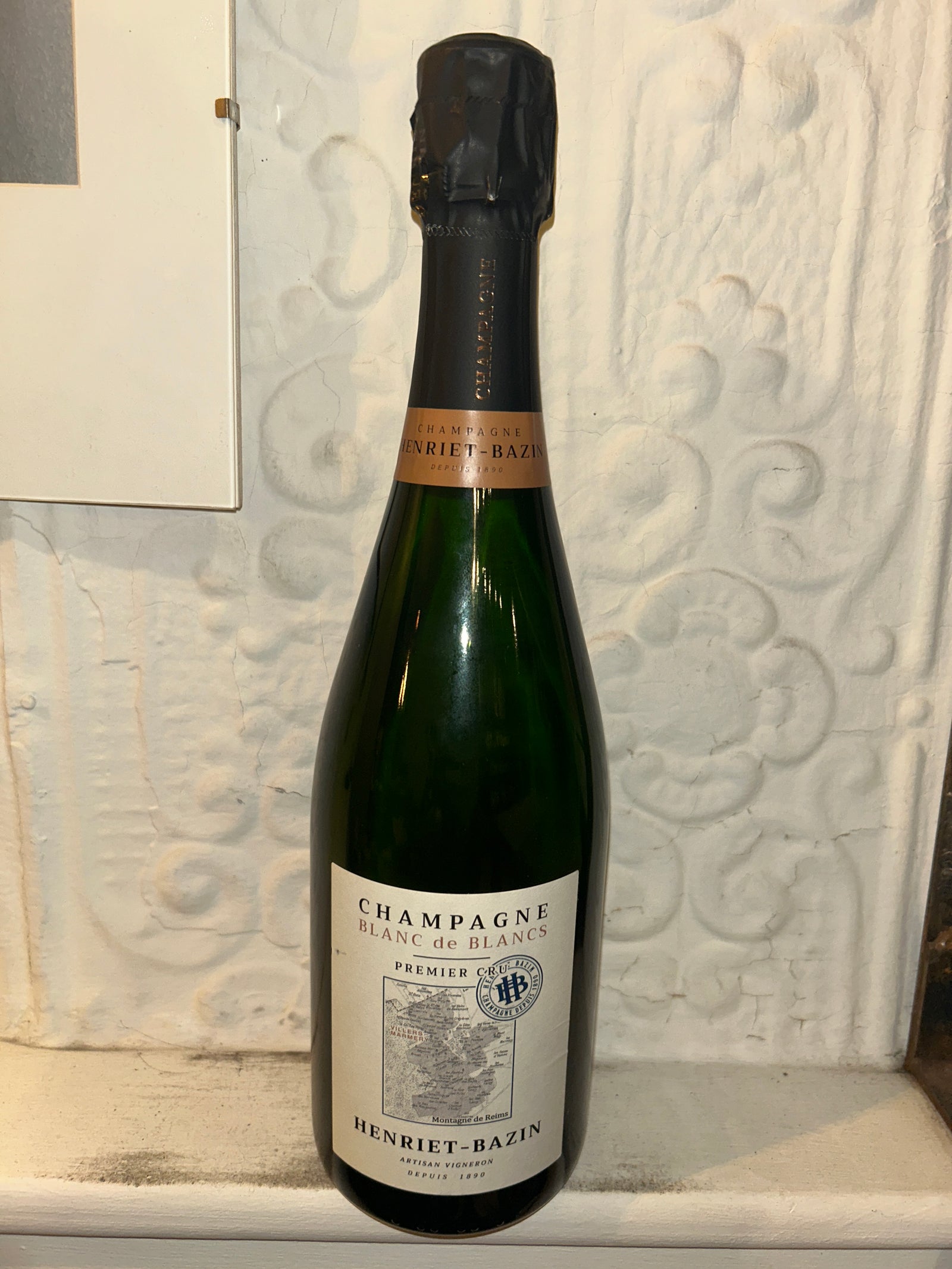 Blanc de Blanc 1er Cru, Henriet Bazin MV (Champagne, France)-Wine-Bibber & Bell