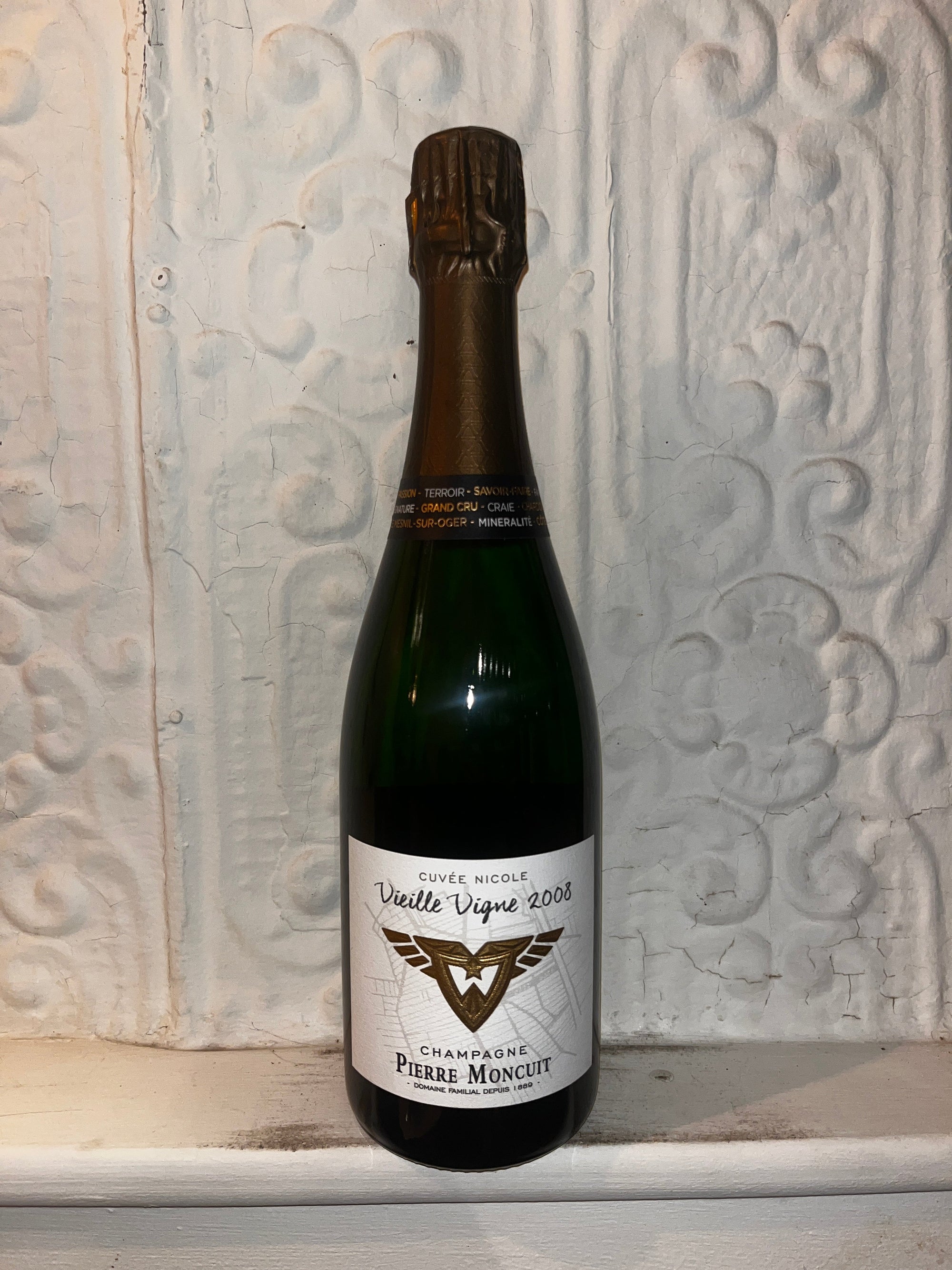 Blanc de Blanc "Cuvee Nicole", Pierre Moncuit 2008 (Champagne, France)-Wine-Bibber & Bell