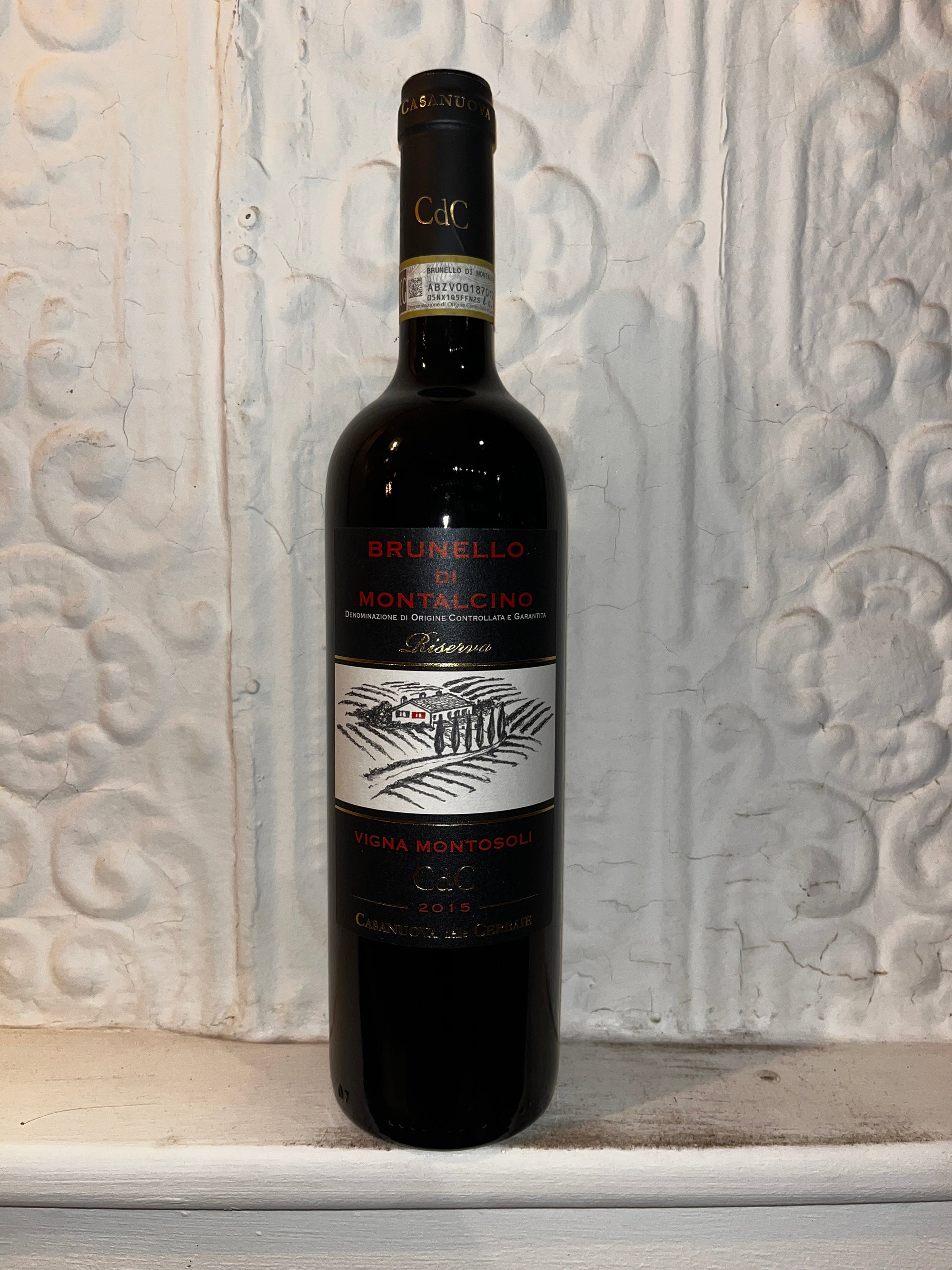 Brunello di Montalcino Riserva "Vigna Montosoli", Casanuova del Cerbaie 2015 (Tuscany, Italy)-Wine-Bibber & Bell