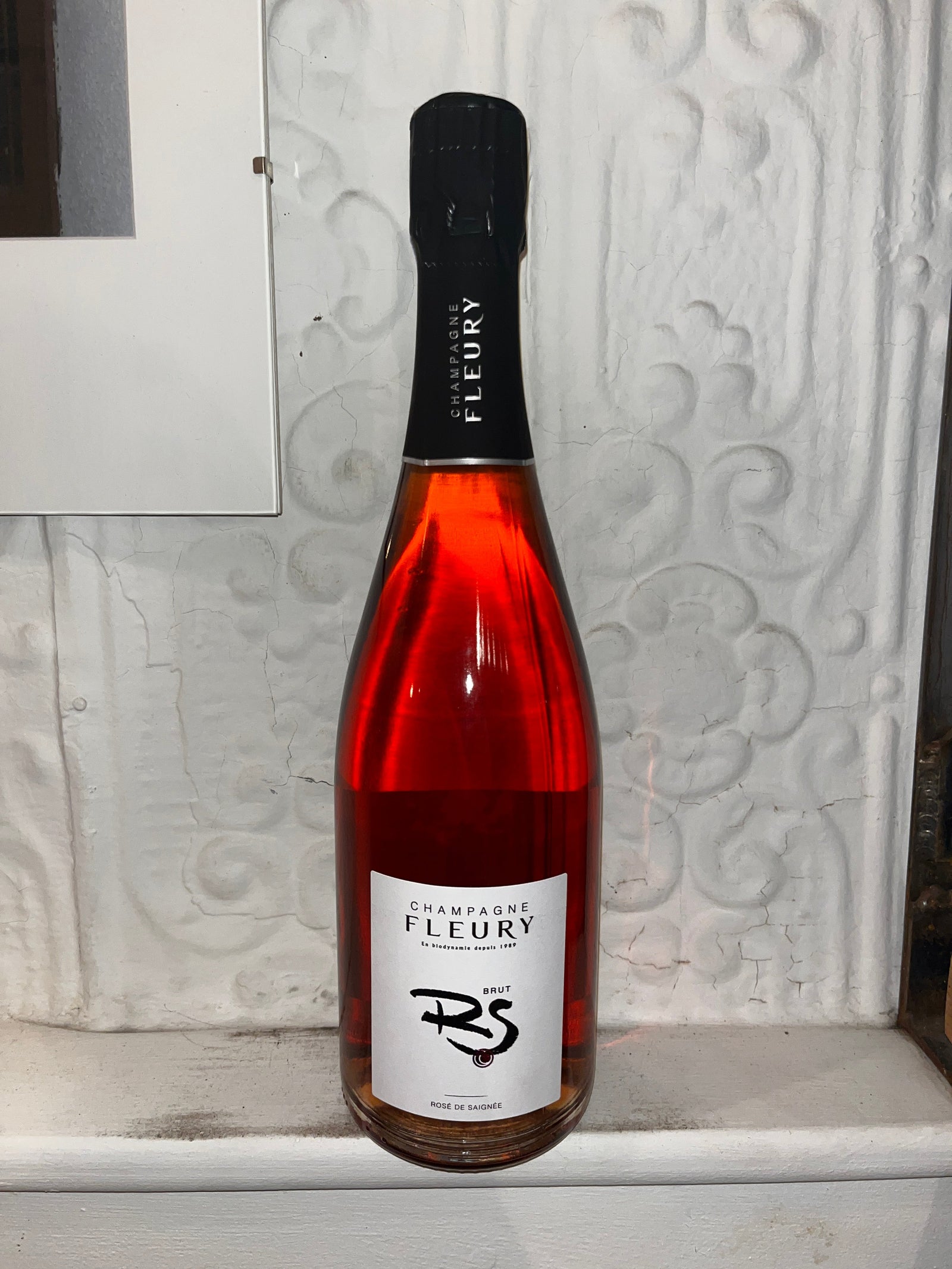 Brut Rose de Saignee, Champagne Fleury NV (Champagne, France)-wine-Bibber & Bell