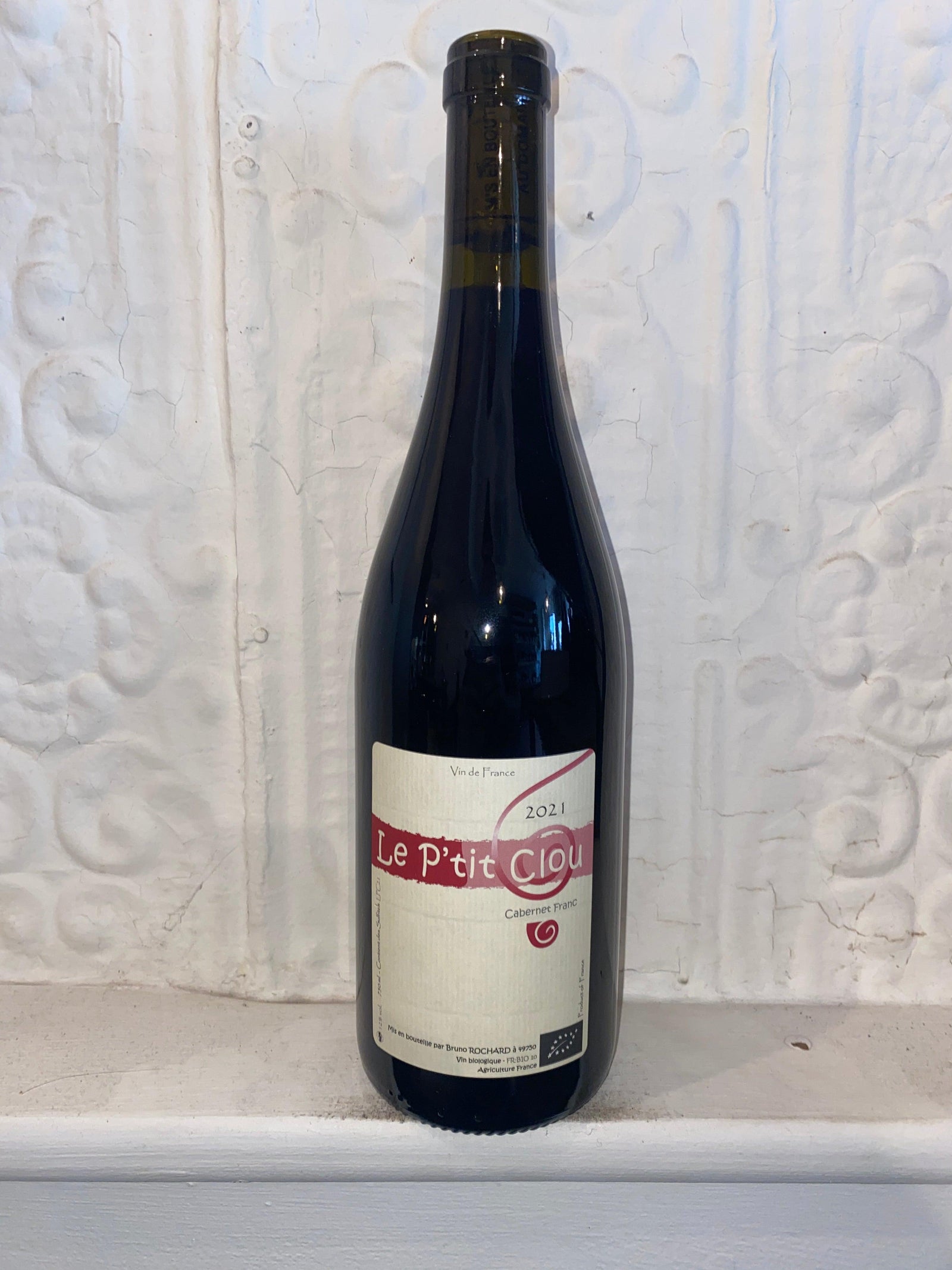 Cabernet Franc Le P'tit Clou, Bruno Rochard 2021 (Loire Valley, France)-Wine-Bibber & Bell