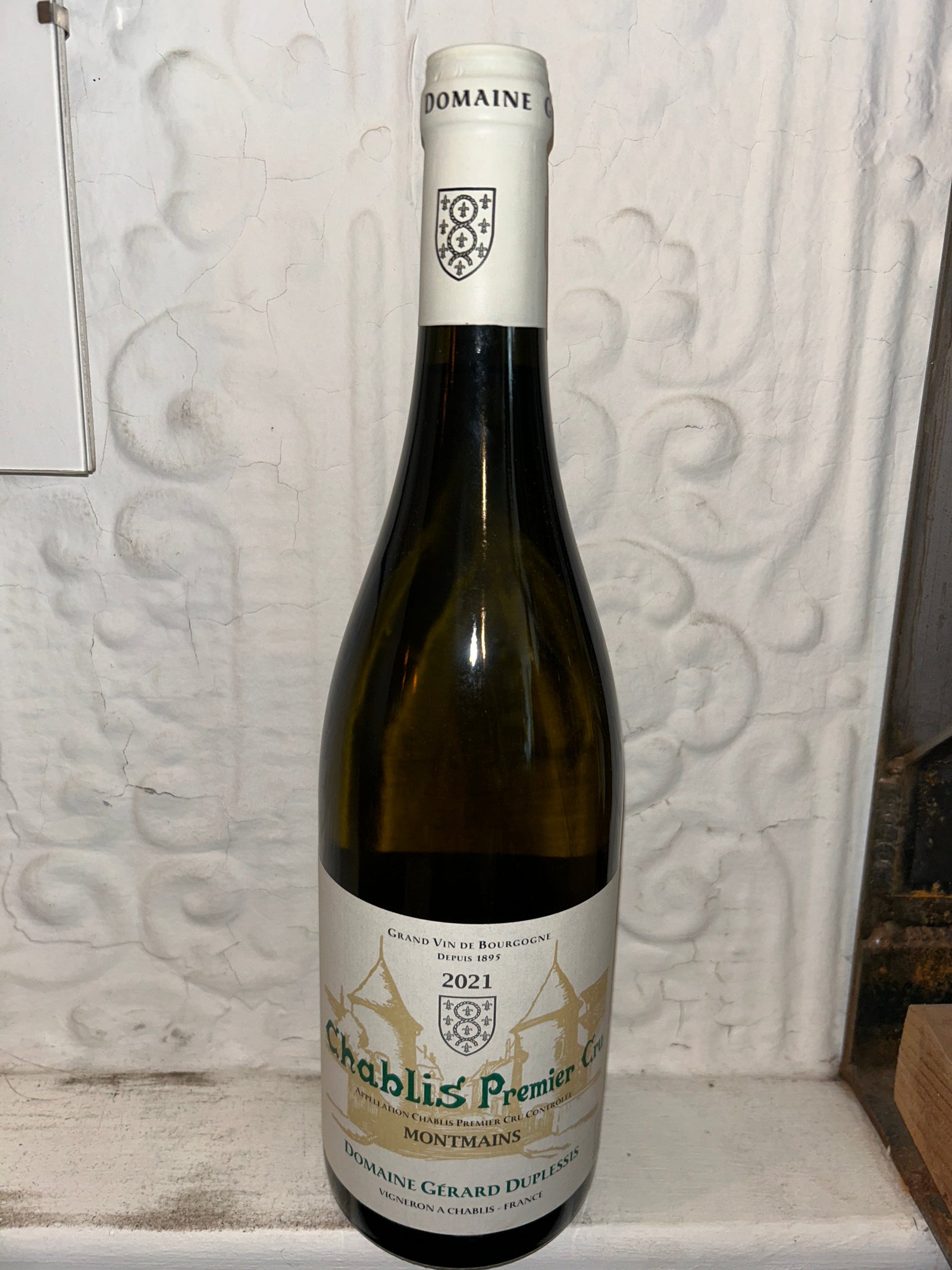 Chablis 1er Montmains, Domaine Gerard Duplessis 2021 (Chablis, France)-Wine-Bibber & Bell