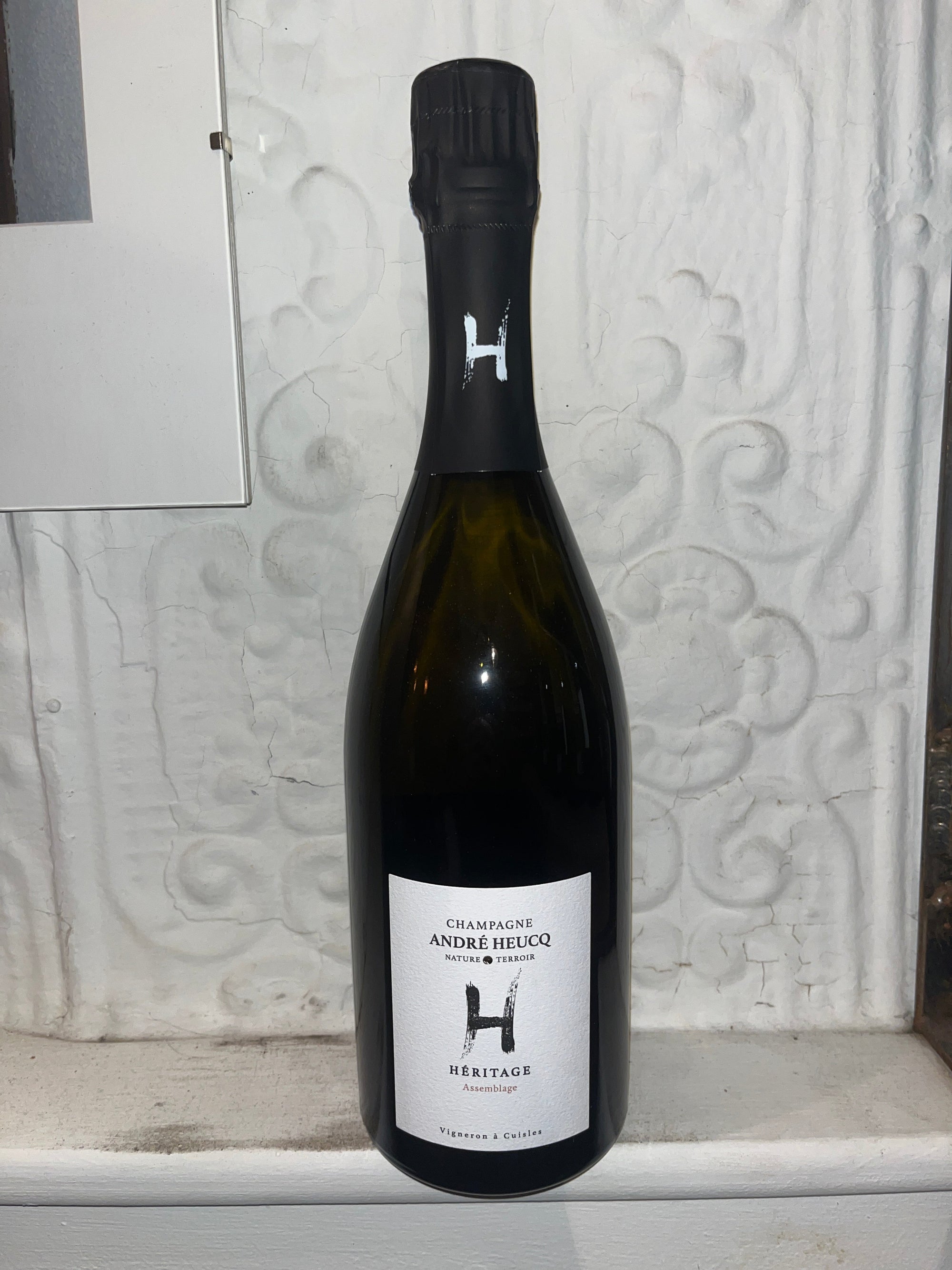 Champagne André Heucq Brut Nature Héritage Blanc De Meunier (Champagne, France) NV-Bibber & Bell