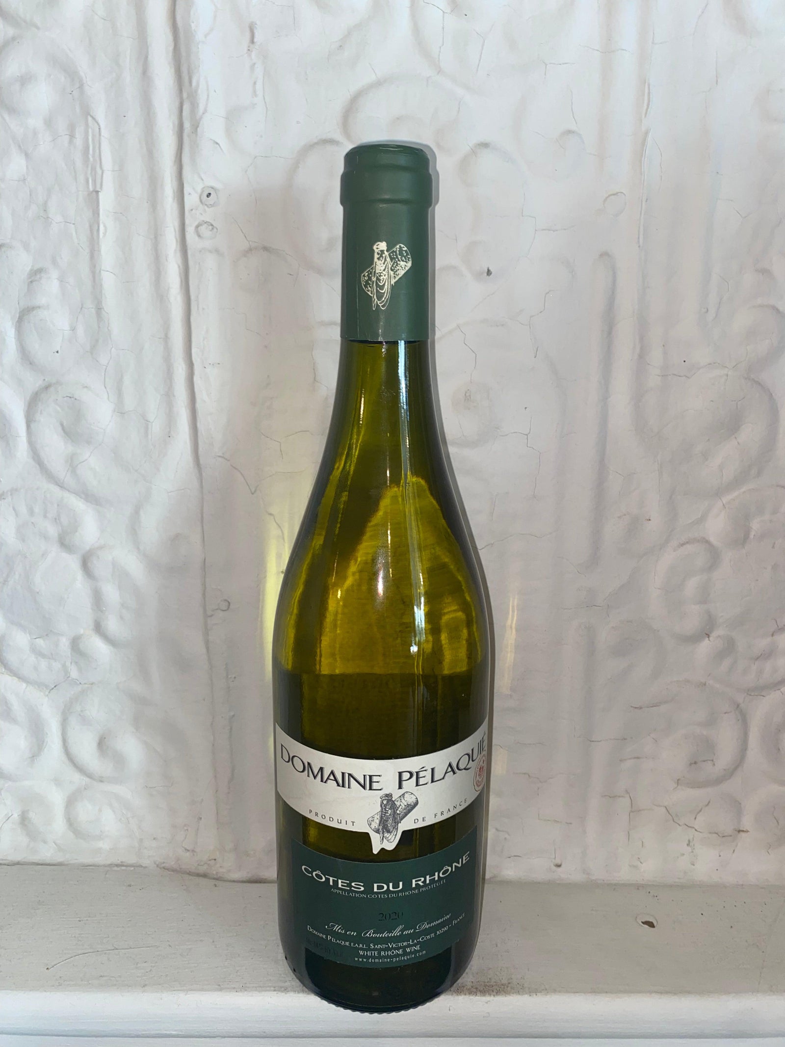 Cotes du Rhone Blanc, Domaine de Pelaquie 2020 (Rhone, France)-Bibber & Bell