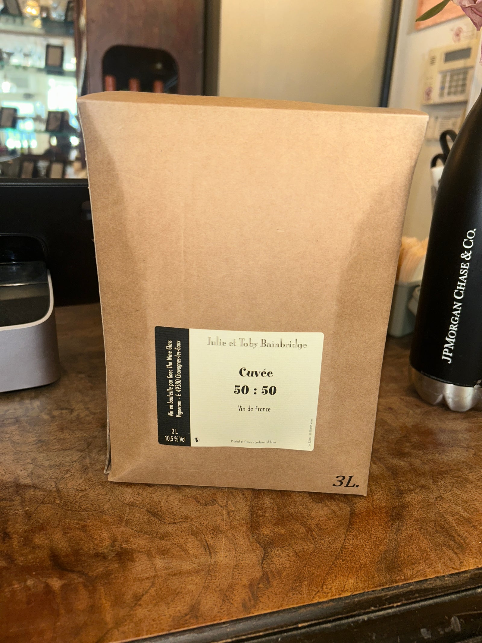 Cuvee 50:50, Julie et Toby Bainbridge 2023 BIB 3L (Loire Valley, France)-Wine-Bibber & Bell