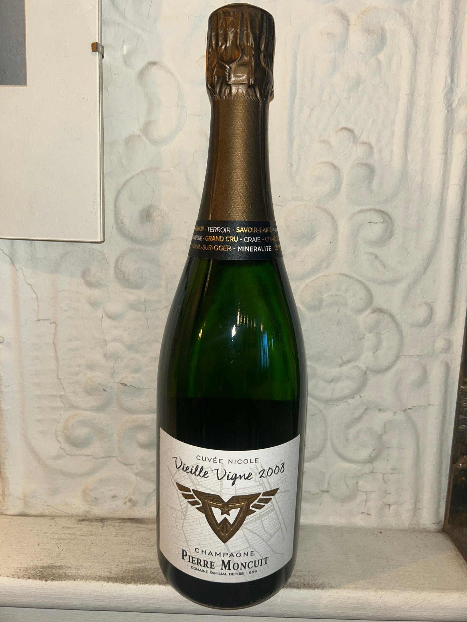 Cuvee Nicole Vielle Vigne, Pierre Moncuit 2008 (Champagne, France)-Wine-Bibber & Bell