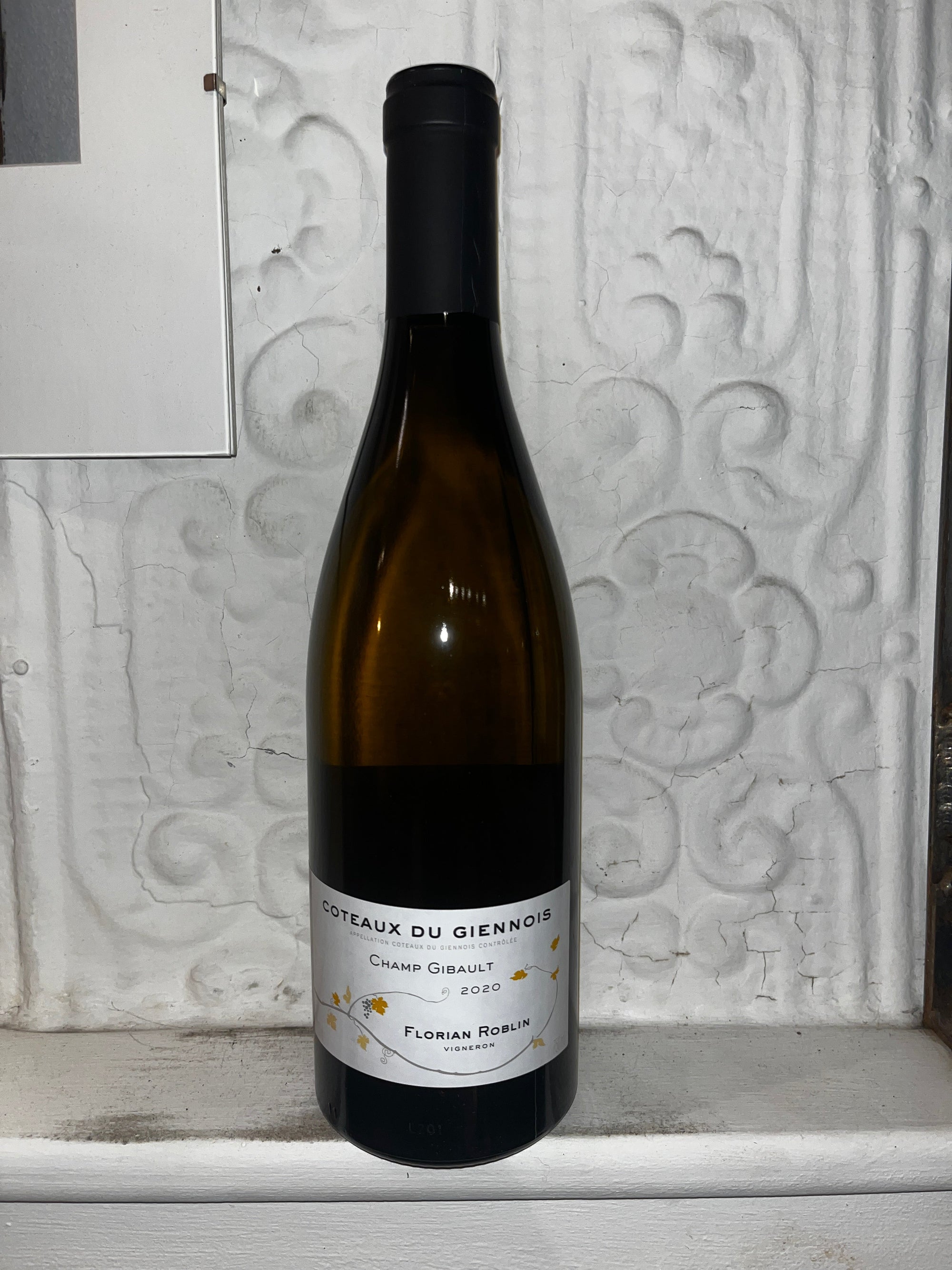 Domaine Florian Roblin Coteaux du Giennois, Champ Gibault Blanc (Loire, France) 2020-Wine-Bibber & Bell