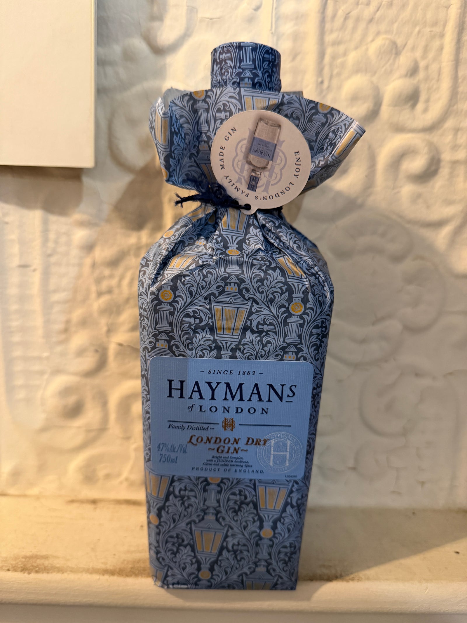 Dry London Gin, Hatman's (London, England)-Spirits-Bibber & Bell