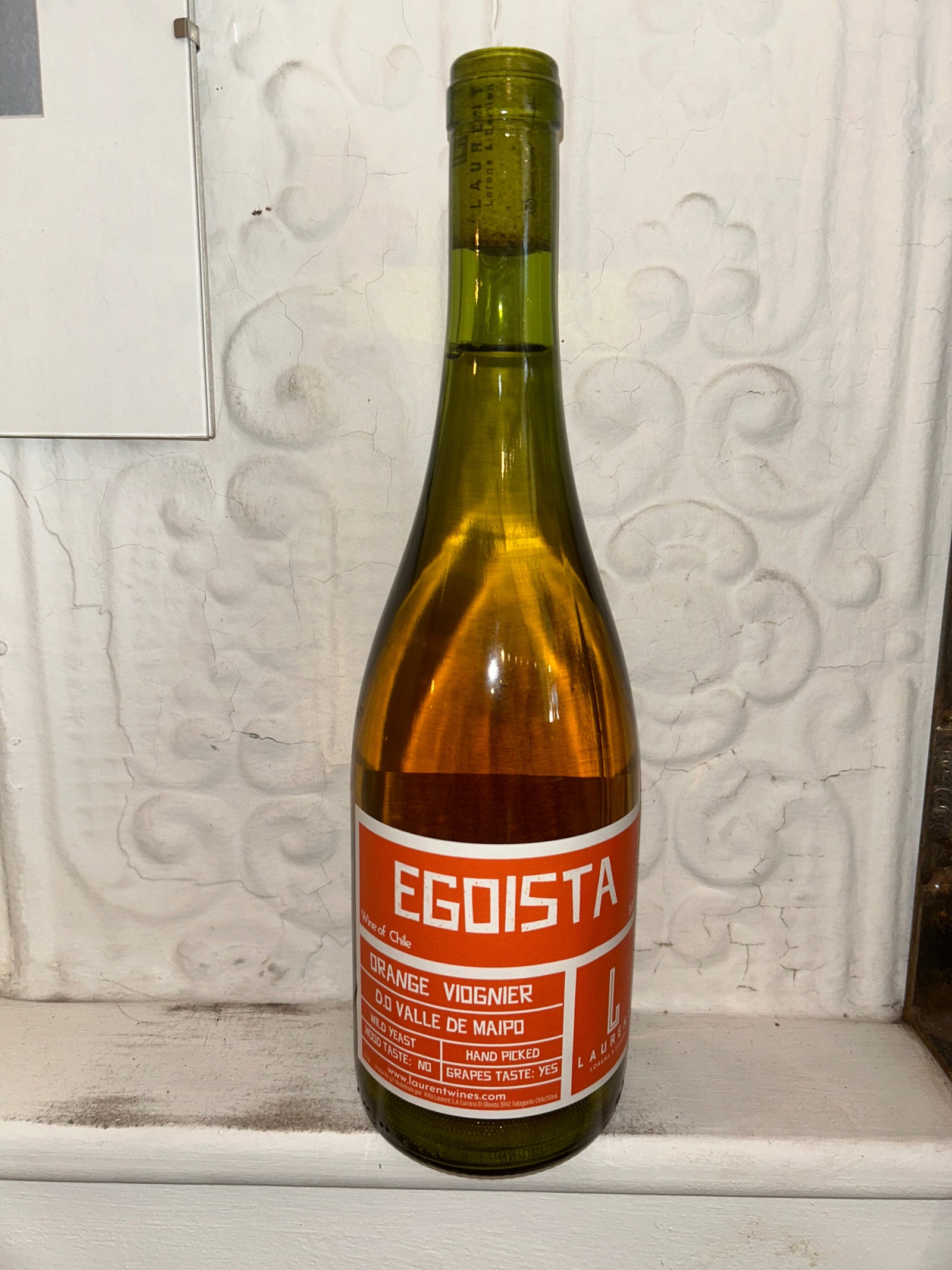 Egoista Orange Viognier, Vina Laurent 2023 (Maipo Valley, Chile)-Wine-Bibber & Bell