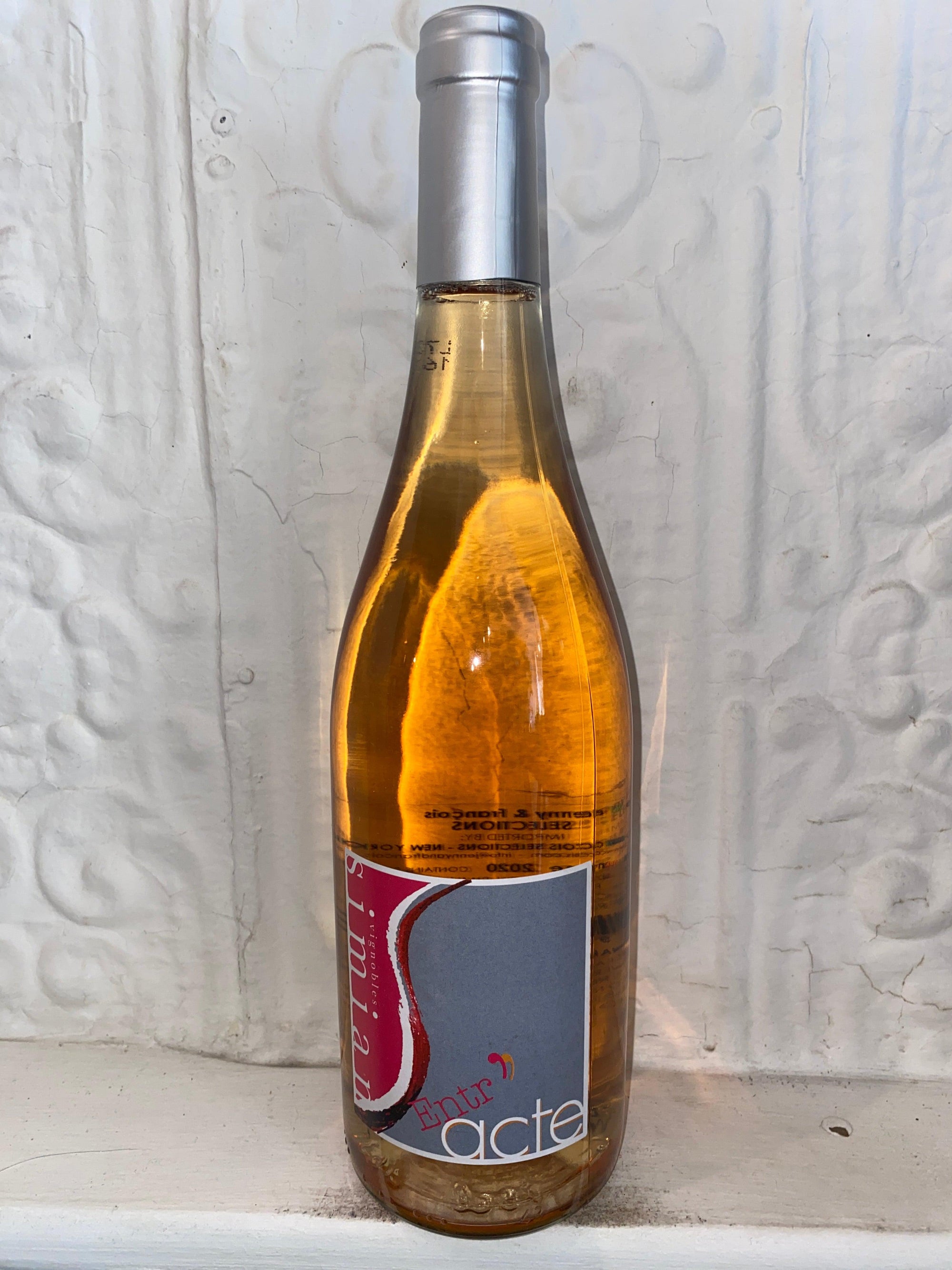 Entracte Rose, Simian 2020 (Rhone Valley, France)-Wine-Bibber & Bell