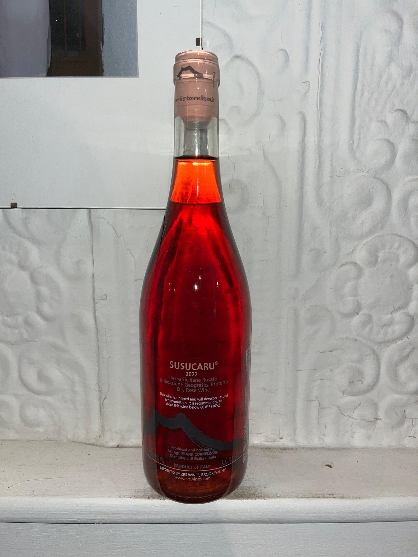 Etna Rosato "Susucaru", Frank Cornelissen 2022 (Sicily, Italy)-Wine-Bibber & Bell