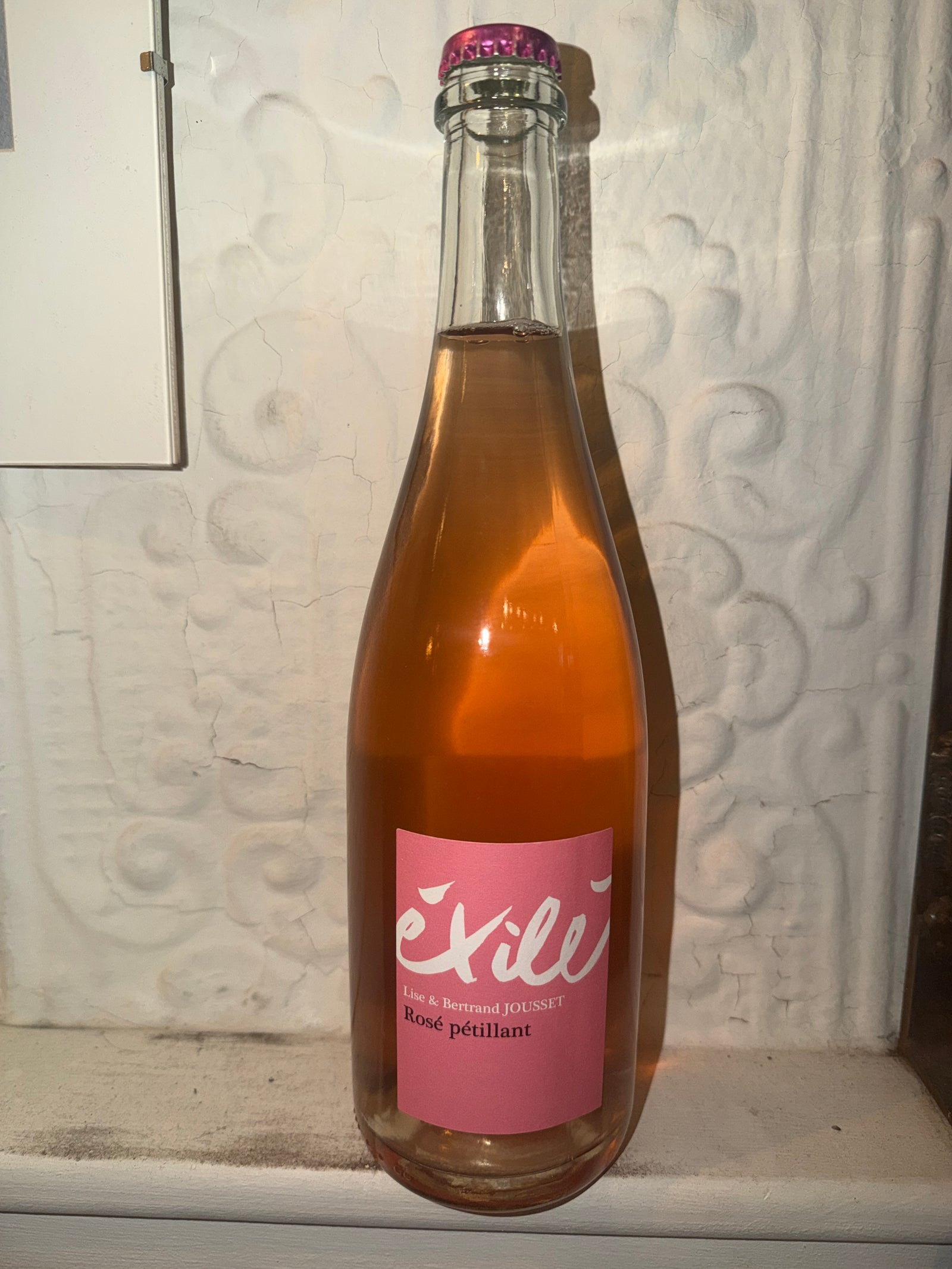 Exile Pet Nat Rose, Jousset 2024 (Loie Valley, France)-Wine-Bibber & Bell