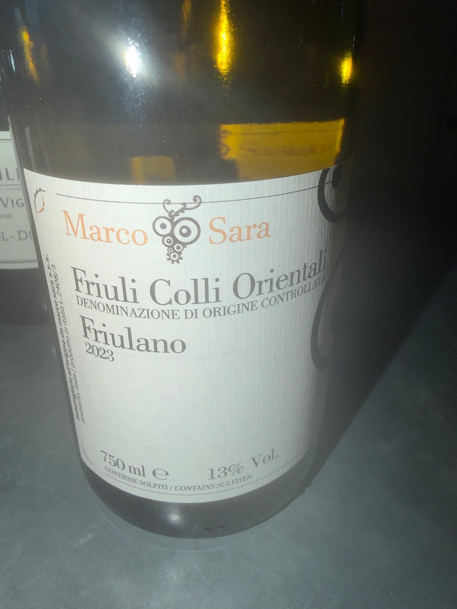 Friulano, Marco Sara 2023 (Friuli, Italy)-Wine-Bibber & Bell