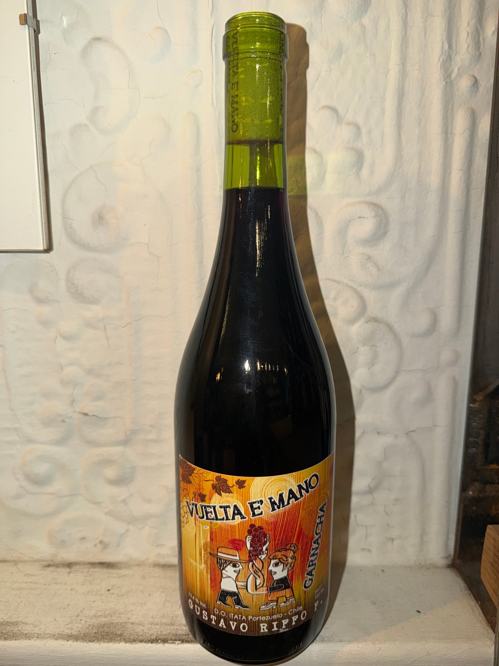 Garnacha Vuelta e Mano, Gustavo Rippo 2022 (∏ortezuelo, Chile)-Wine-Bibber & Bell