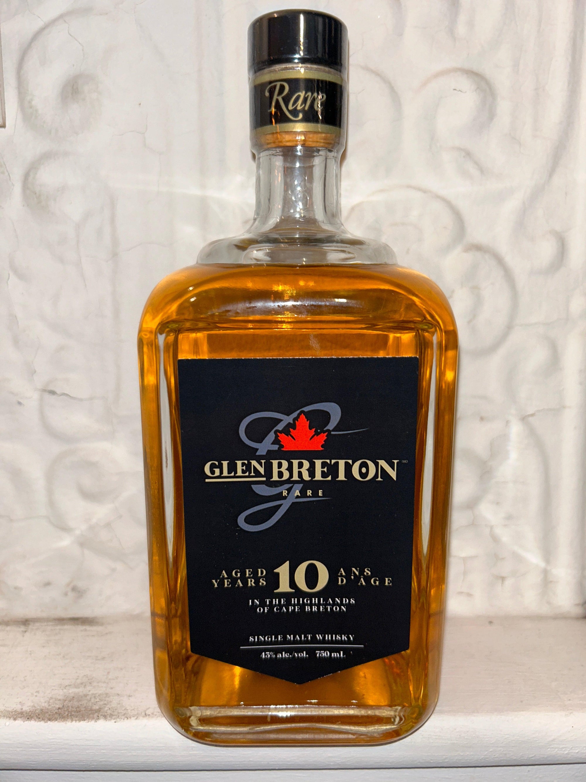 Glen Breton 10yr Single Malt Wisky (Nova Scotia, Canada)-Liquor & Spirits-Bibber & Bell