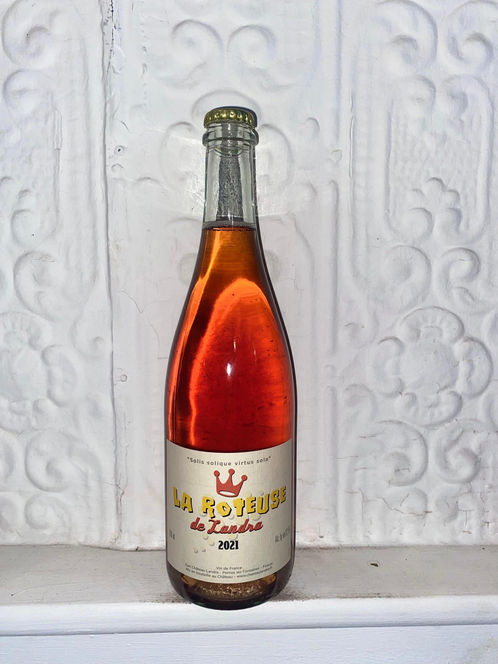 Grenache Rose Pet Nat "La Roteuse de Landra", Chateau Landra 2021 (Rhone, France)-Bibber & Bell