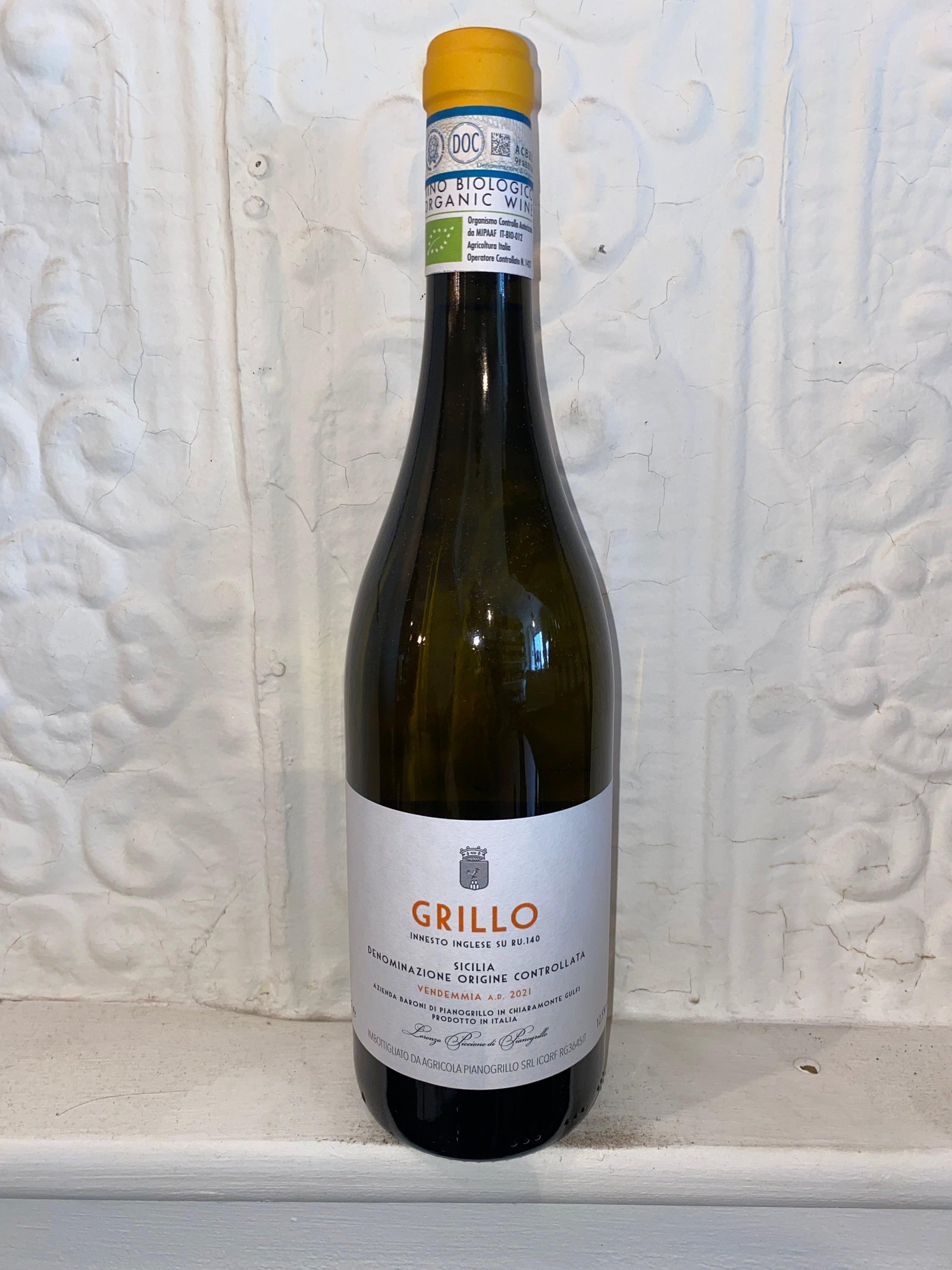 Grillo, Lorenzo Piccione di Pianogrillo 2021 (Sicily, Italy)-Bibber & Bell
