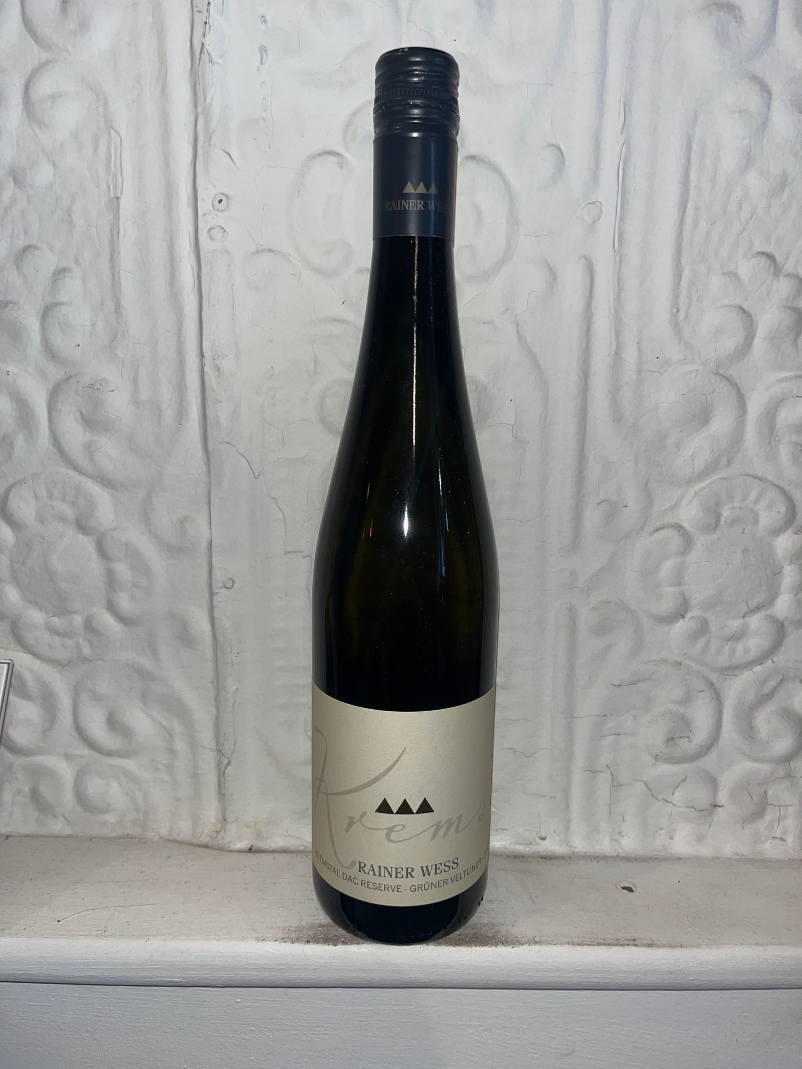 Gruner Veltliner Alte Reben Krems Reserve, Rainer Wess 2019 (Kremstal, Austria)-Bibber & Bell