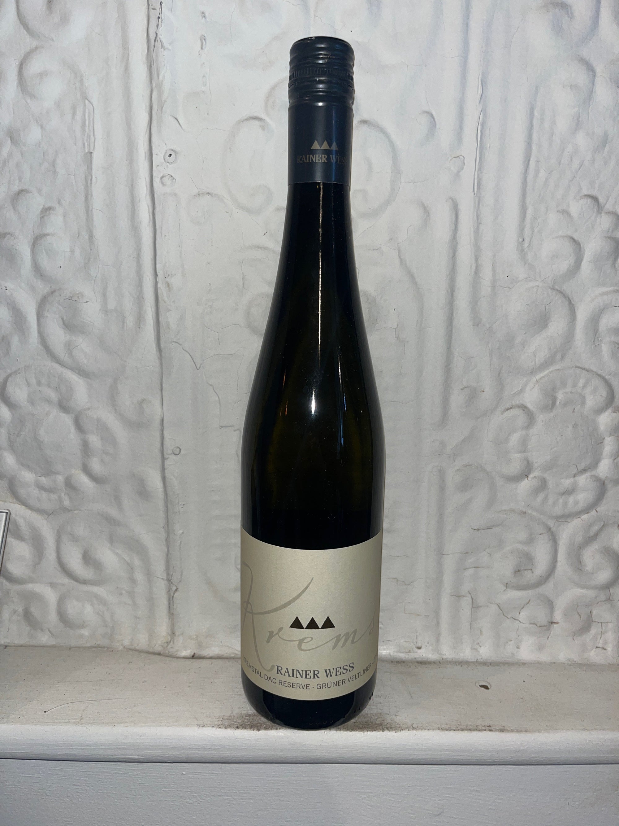 Gruner Veltliner Alte Reben Krems Reserve, Rainer Wess 2019 (Kremstal, Austria)-Bibber & Bell