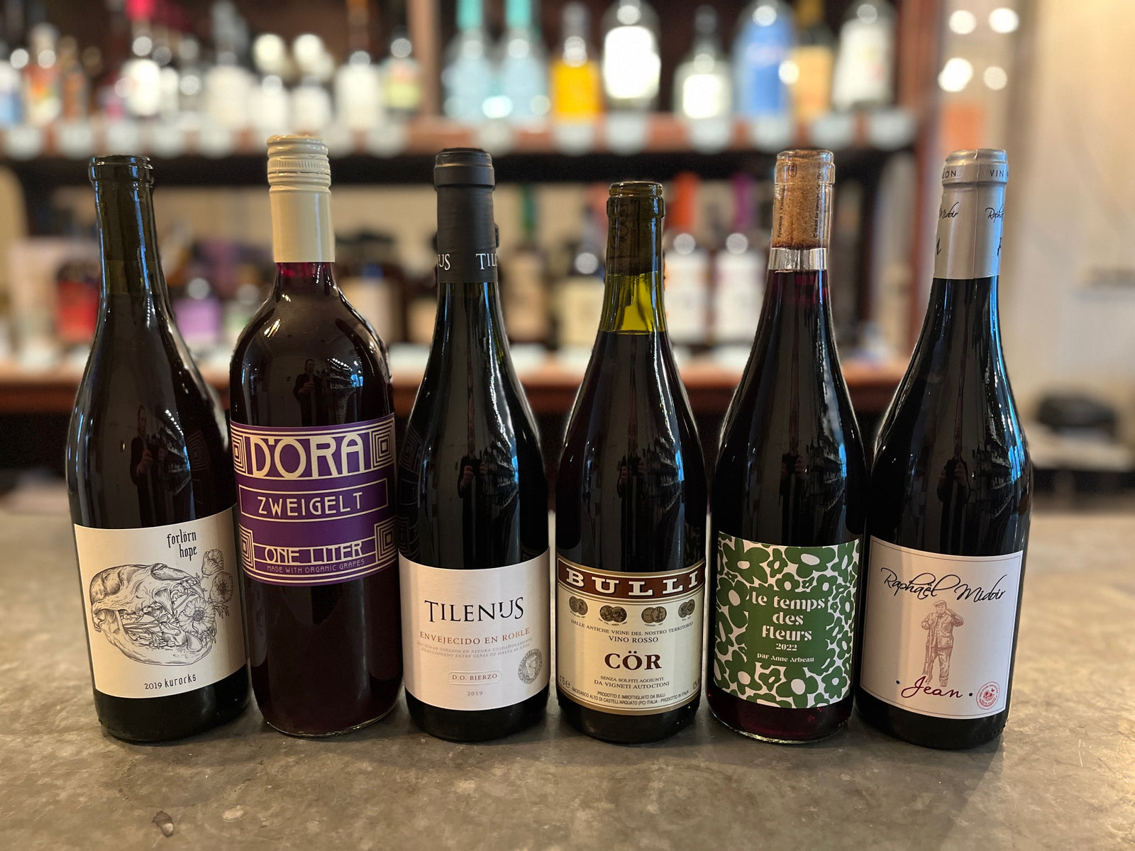 Half Dozen Red-Wine-Bibber & Bell