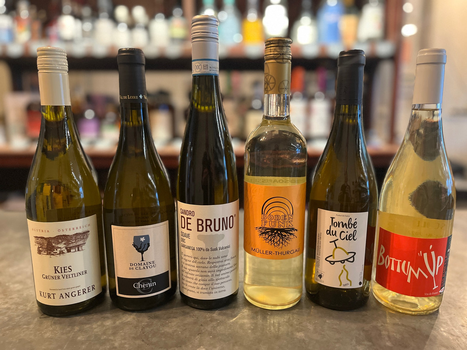 Half Dozen White-Wine-Bibber & Bell