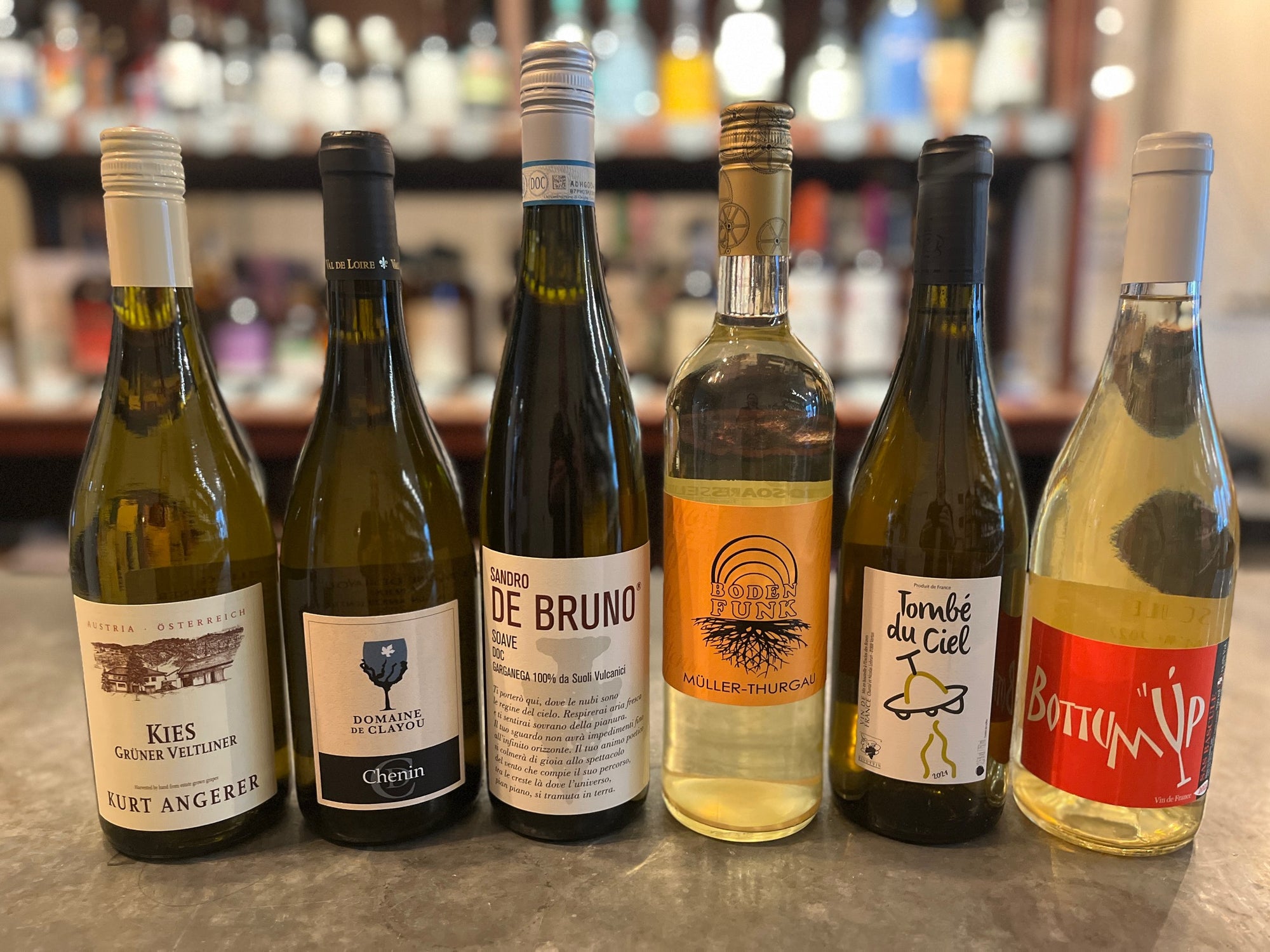Half Dozen White-Wine-Bibber & Bell