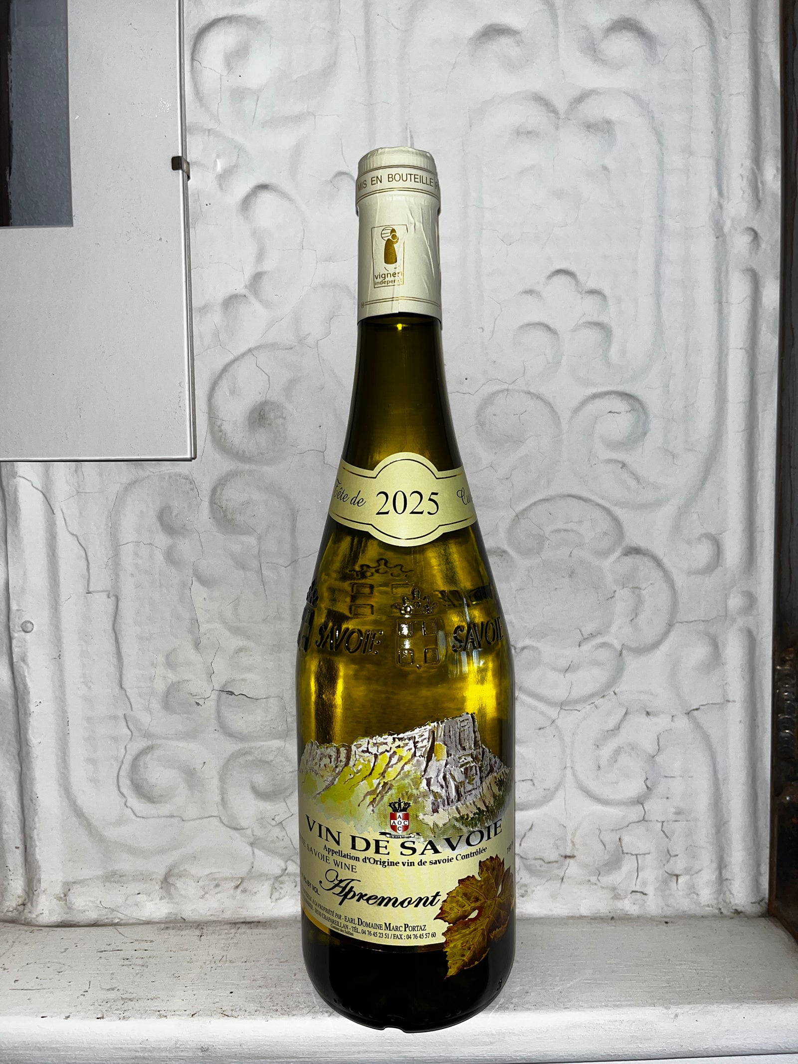 Apremont Vin de Savoie, Dom. Marc Portaz 2025 (Savoy, France)