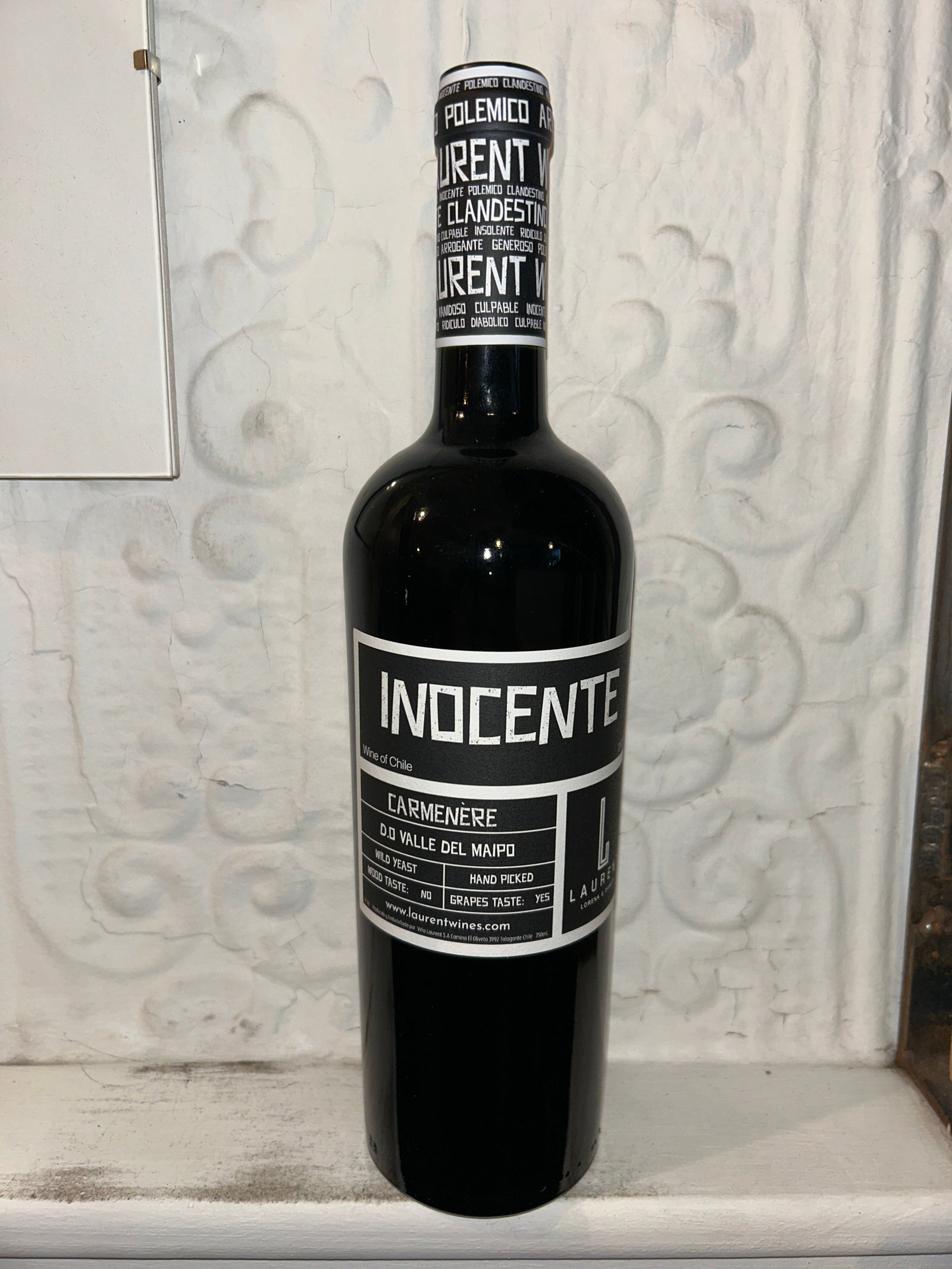 Inocentene Carmenere, Laurent Family 2022 (Maipo Valley, Chile)-Wine-Bibber & Bell