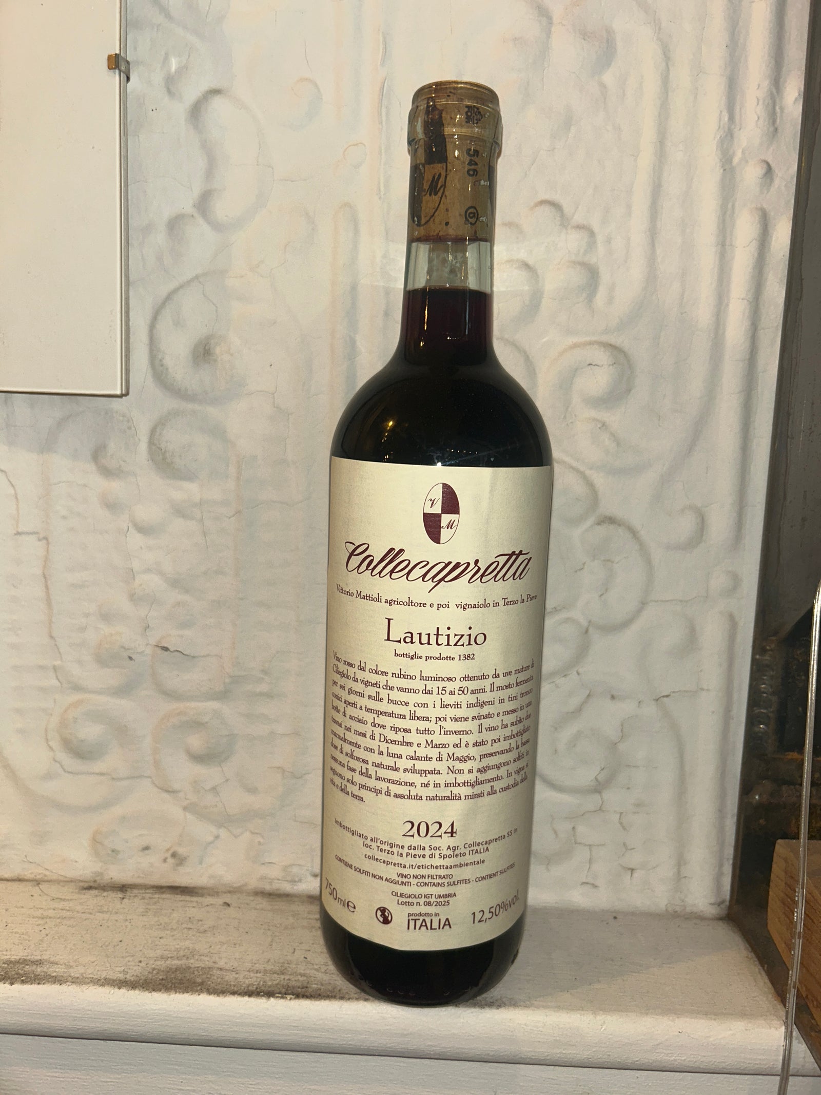 Lautizio Rosso, Collecapretta 2024-Wine-Bibber & Bell