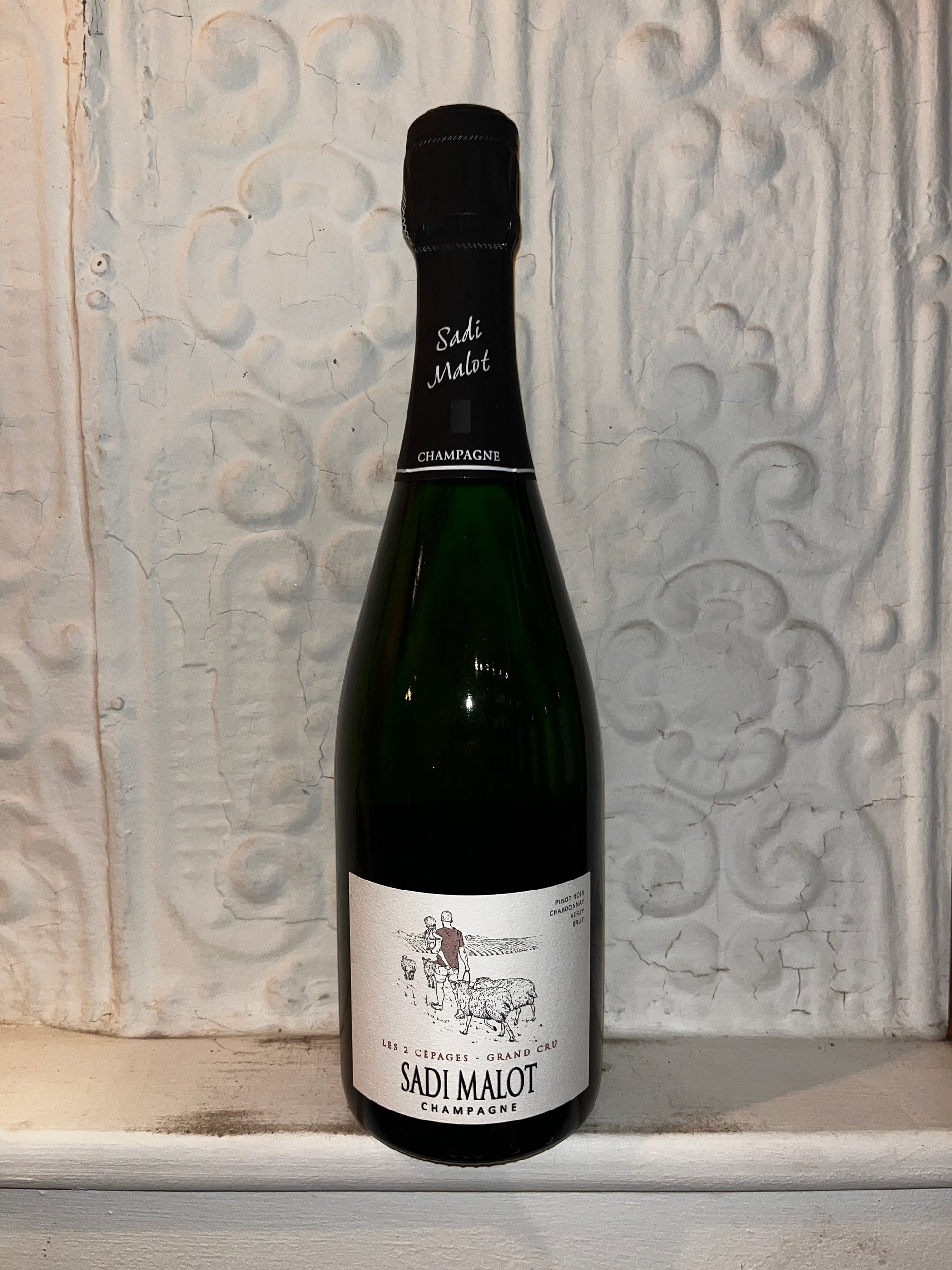 Les 2 Cepages, Sadi Malot NV (Champagne, France)-Wine-Bibber & Bell