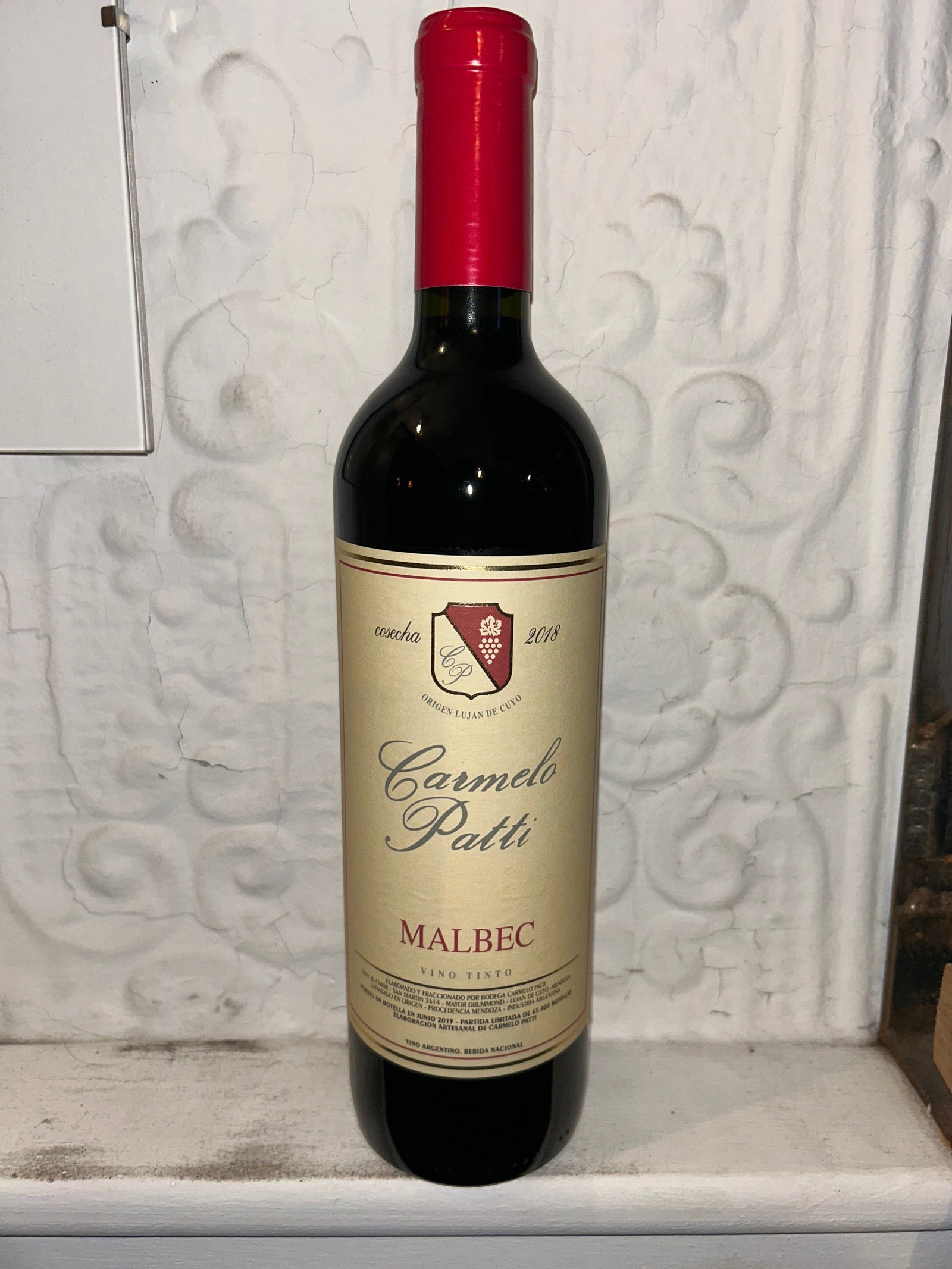Malbec, Carmello Patti 2018 (Mendoza, Argentina)-Wine-Bibber & Bell