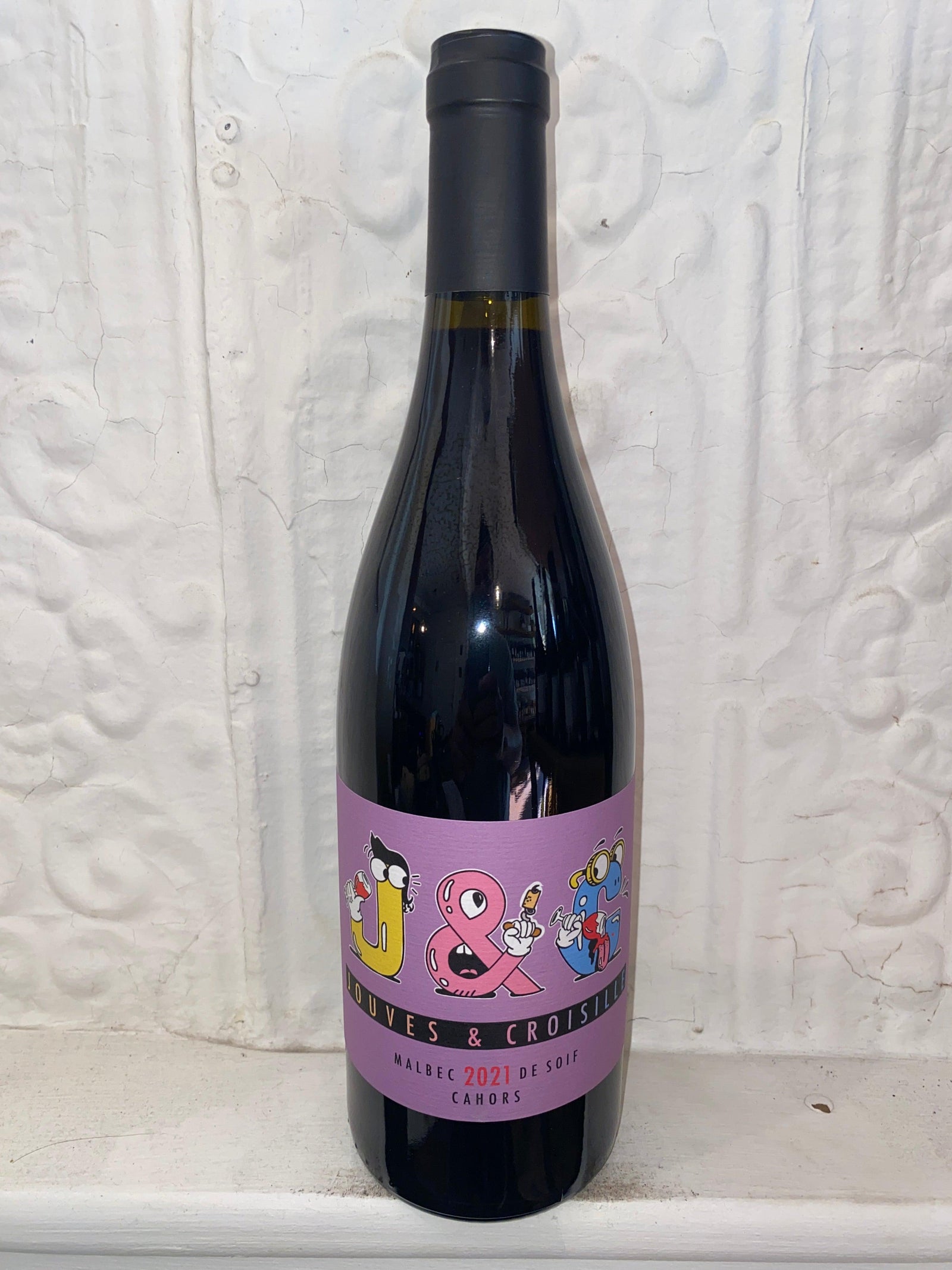 Jouves et Croisille Malbec de Soif, Stork Wine Co. 2021 (Cahors, France)-Wine-Bibber & Bell