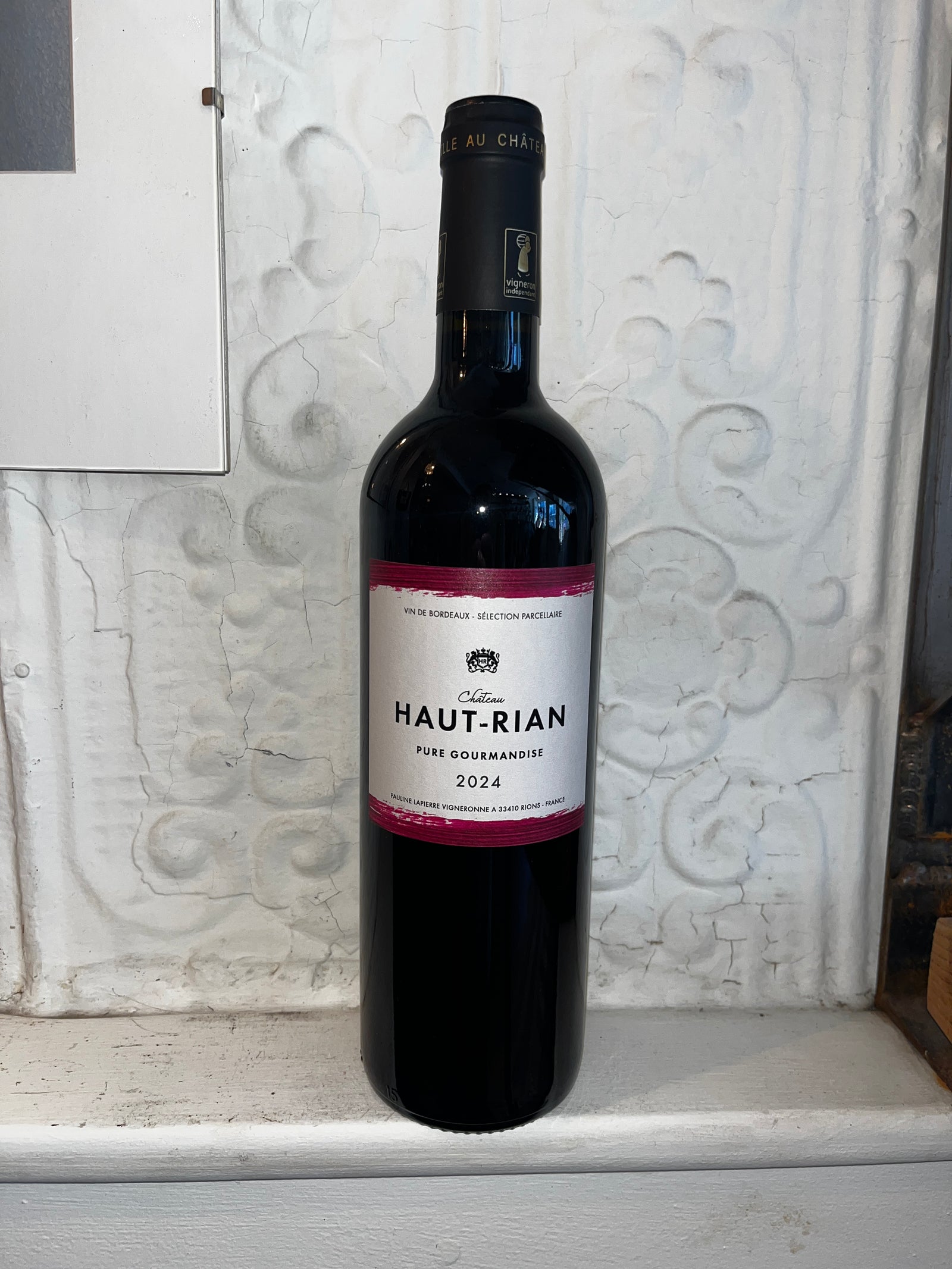Merlot 'Pur Gourmandise', Haut Rian 2024 (Bordeaux, France)-Bibber & Bell