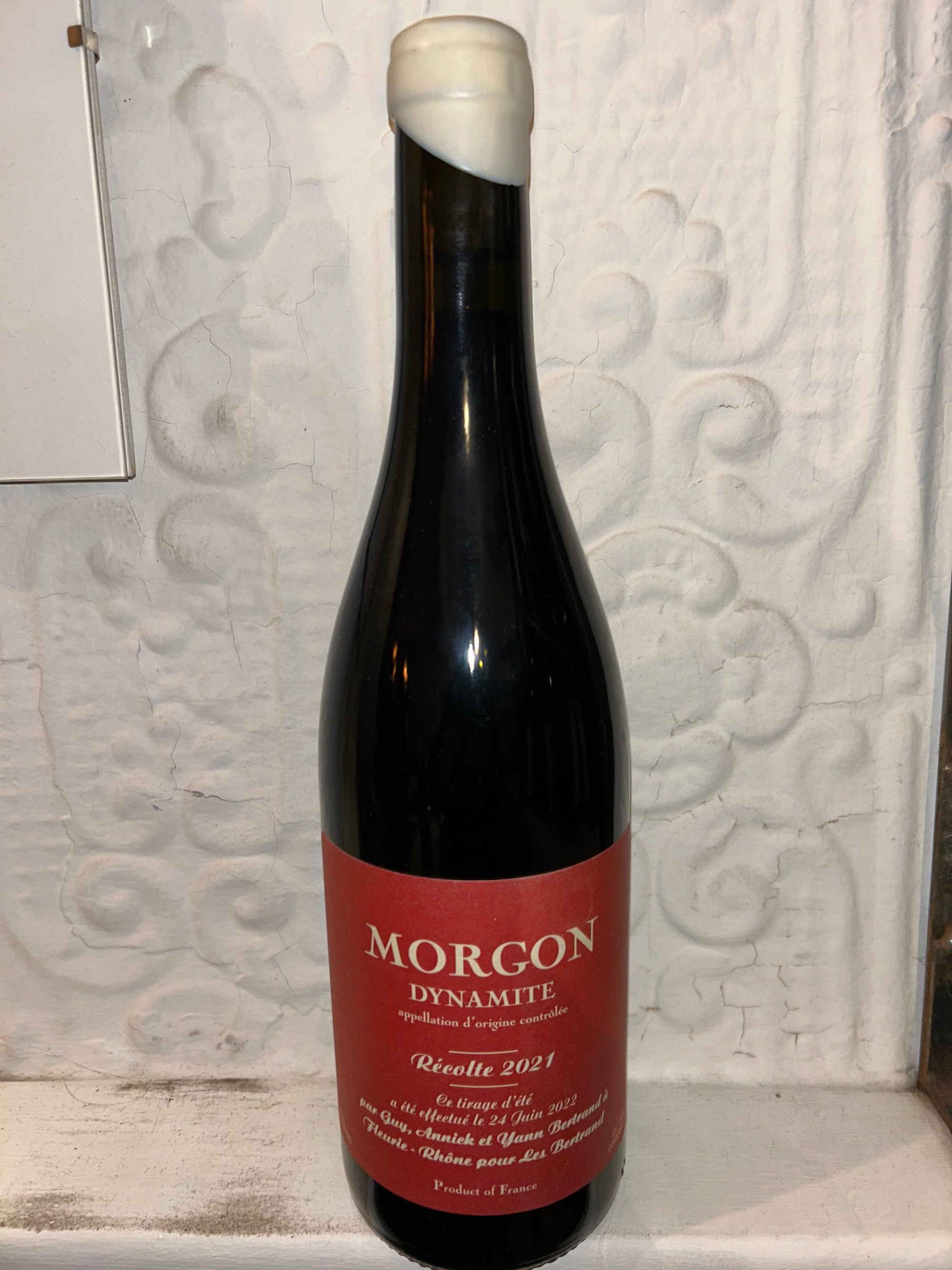 Morgon ‘Dynamite’, Yann Bertrand 2021 (Beaujolais, France)-Bibber & Bell
