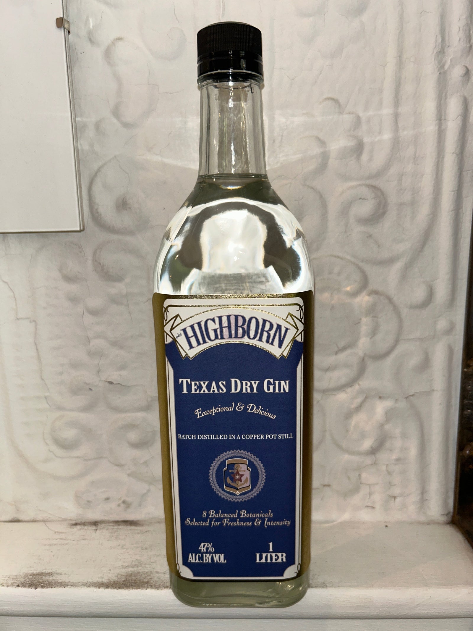 Old Highborn Gin (Texas)-Liquor & Spirits-Bibber & Bell