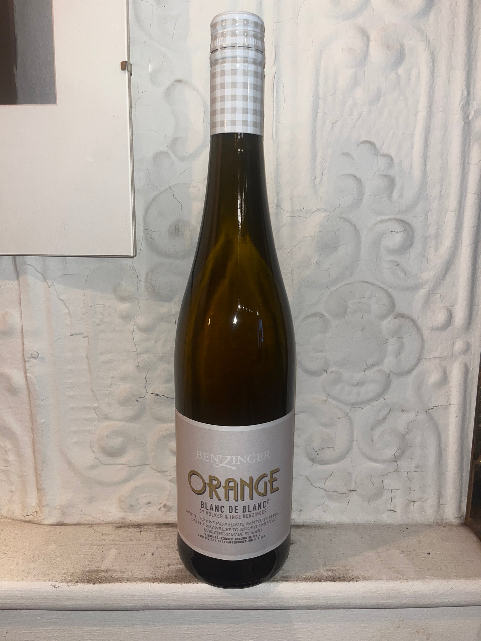 Orange Blanc de Blanc, Benzinger 2021 (Pfaltz, Germany)-Wine-Bibber & Bell