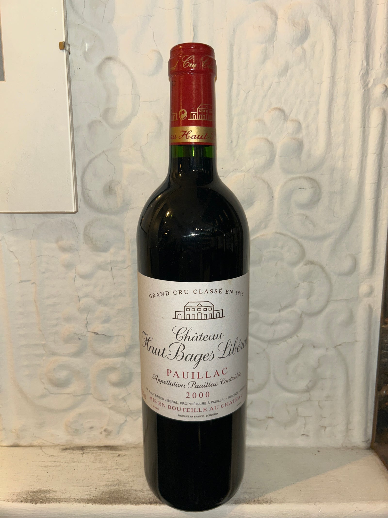 Paullac, Chateau Haut Bages Liberal 2000 (Bordeaux, France)-Wine-Bibber & Bell