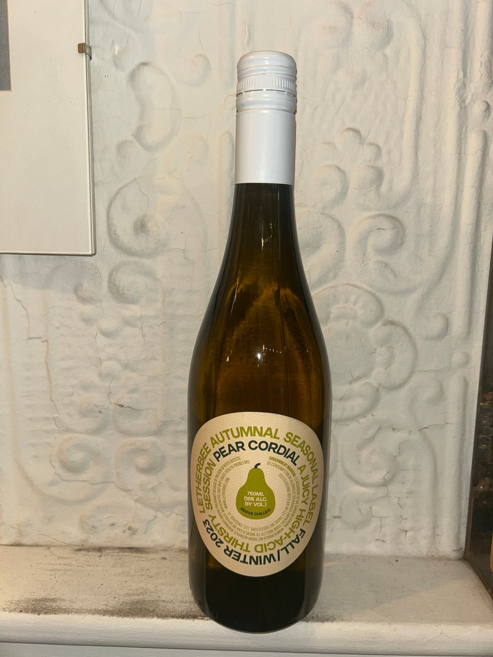 Pear Cordial, Letherbee (Chicago, Illinois)-Spirits-Bibber & Bell