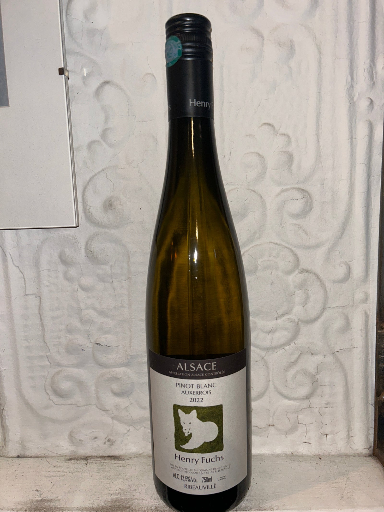 Pinot Blanc, Auxerrois, Henry Fuchs 2022 (Alsace, France)-Wine-Bibber & Bell